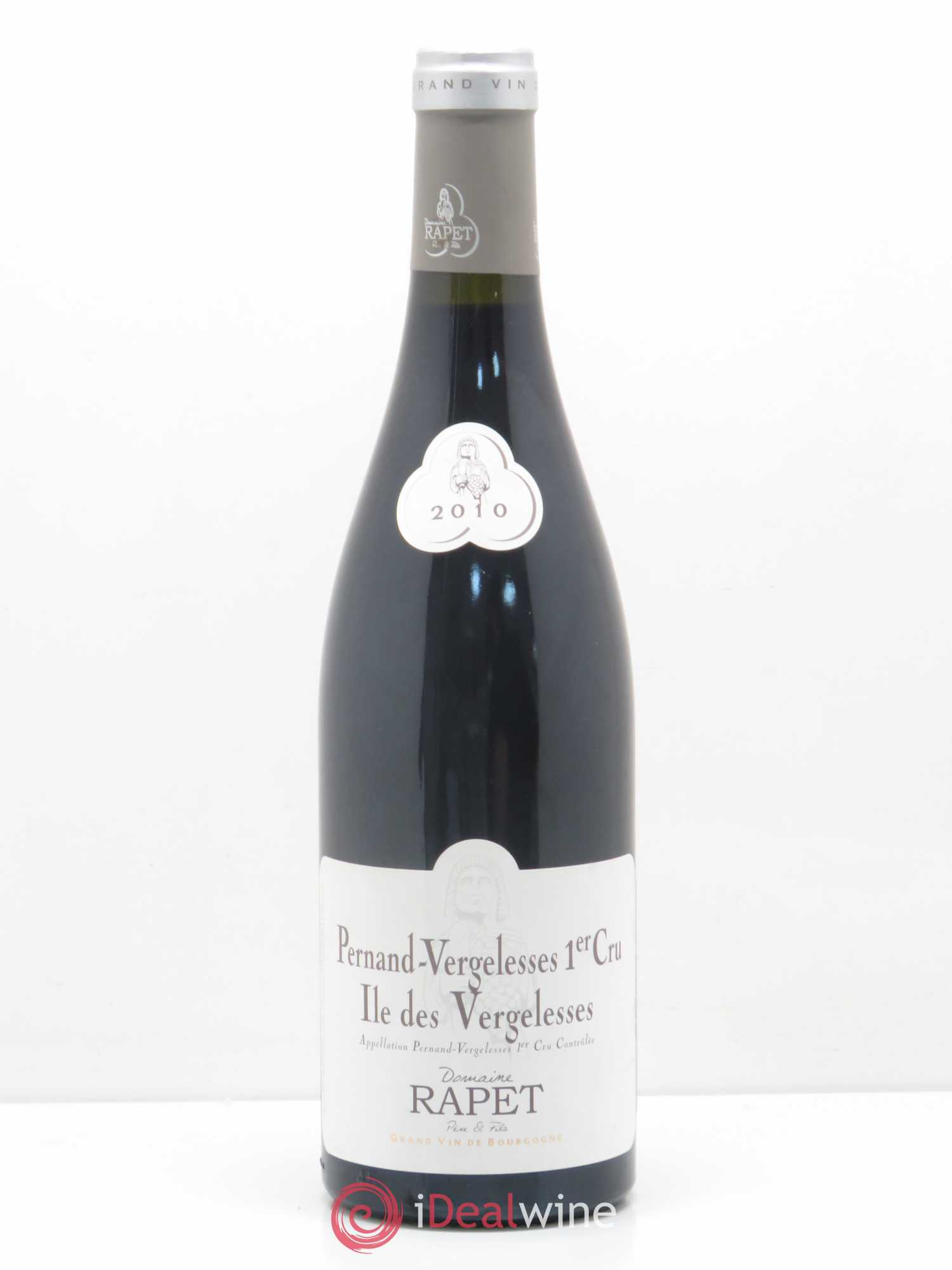Pernand-Vergelesses 1er Cru Ile Des Vergelesses Rapet 2010 - Posten von 1 Flasche - 0