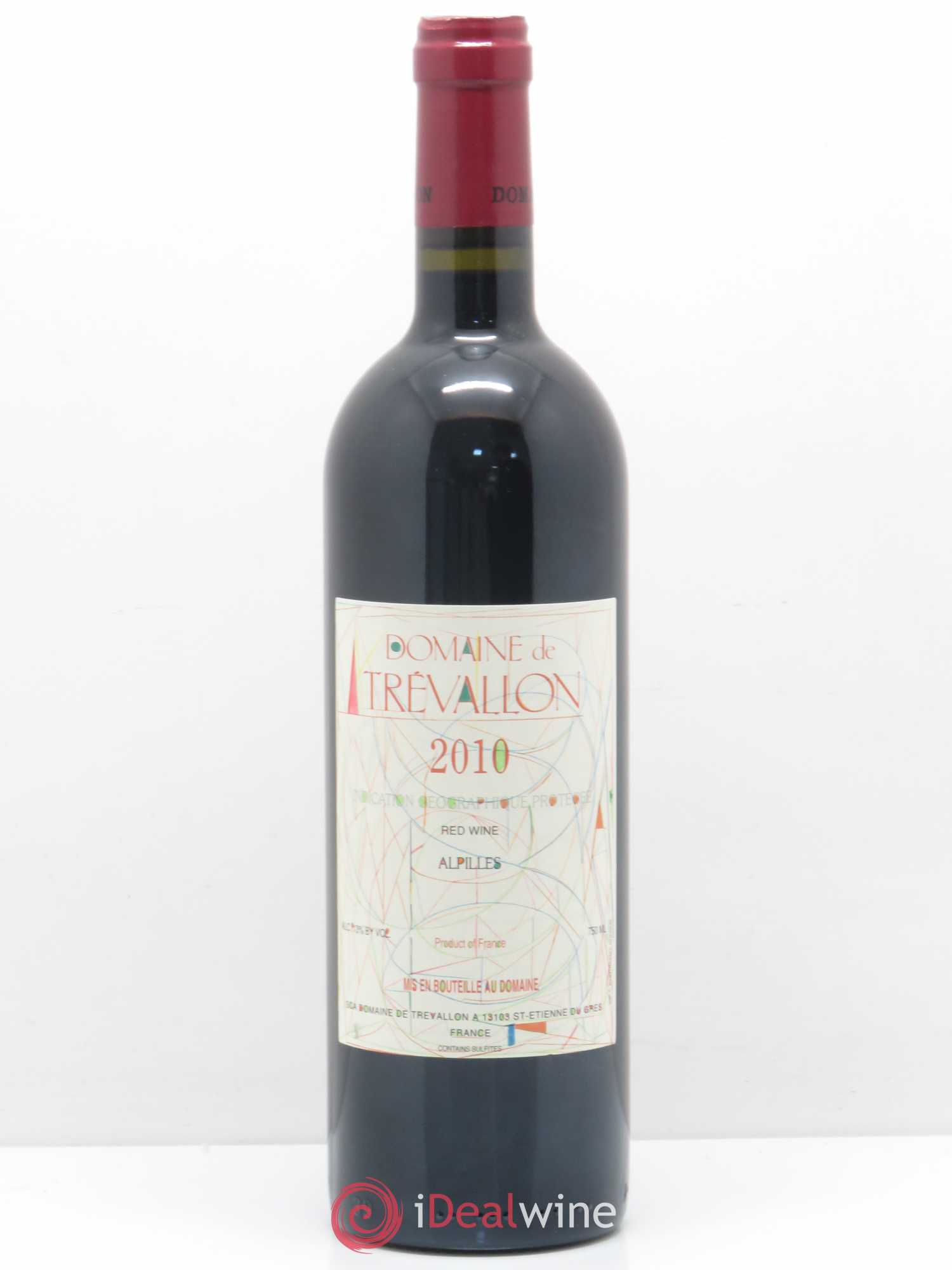 Coteaux d'Aix-en-Provence Trévallon (Domaine de) Eloi Dürrbach 2010 - Lot de 1 bouteille - 0
