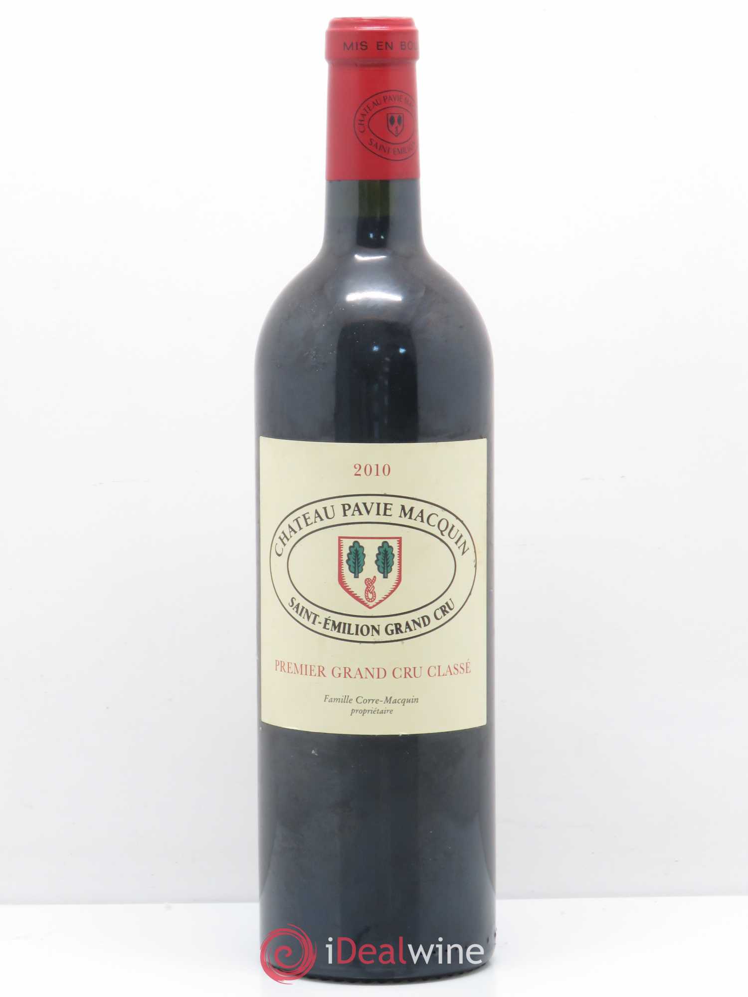Château Pavie Macquin 1er Grand Cru Classé B 2010 - Lot de 1 bouteille - 0