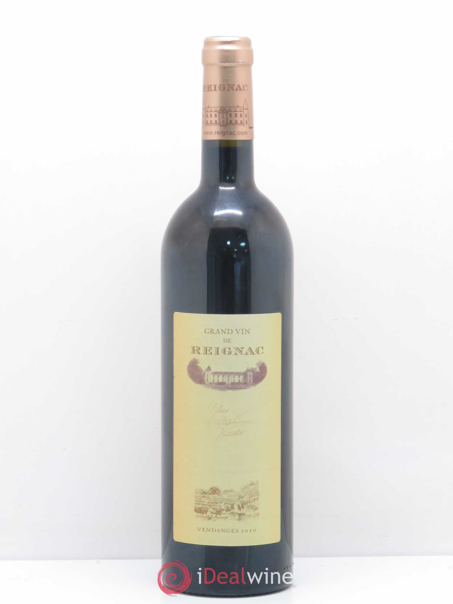 Grand vin de Reignac 2010 - Lot de 1 bouteille - 0
