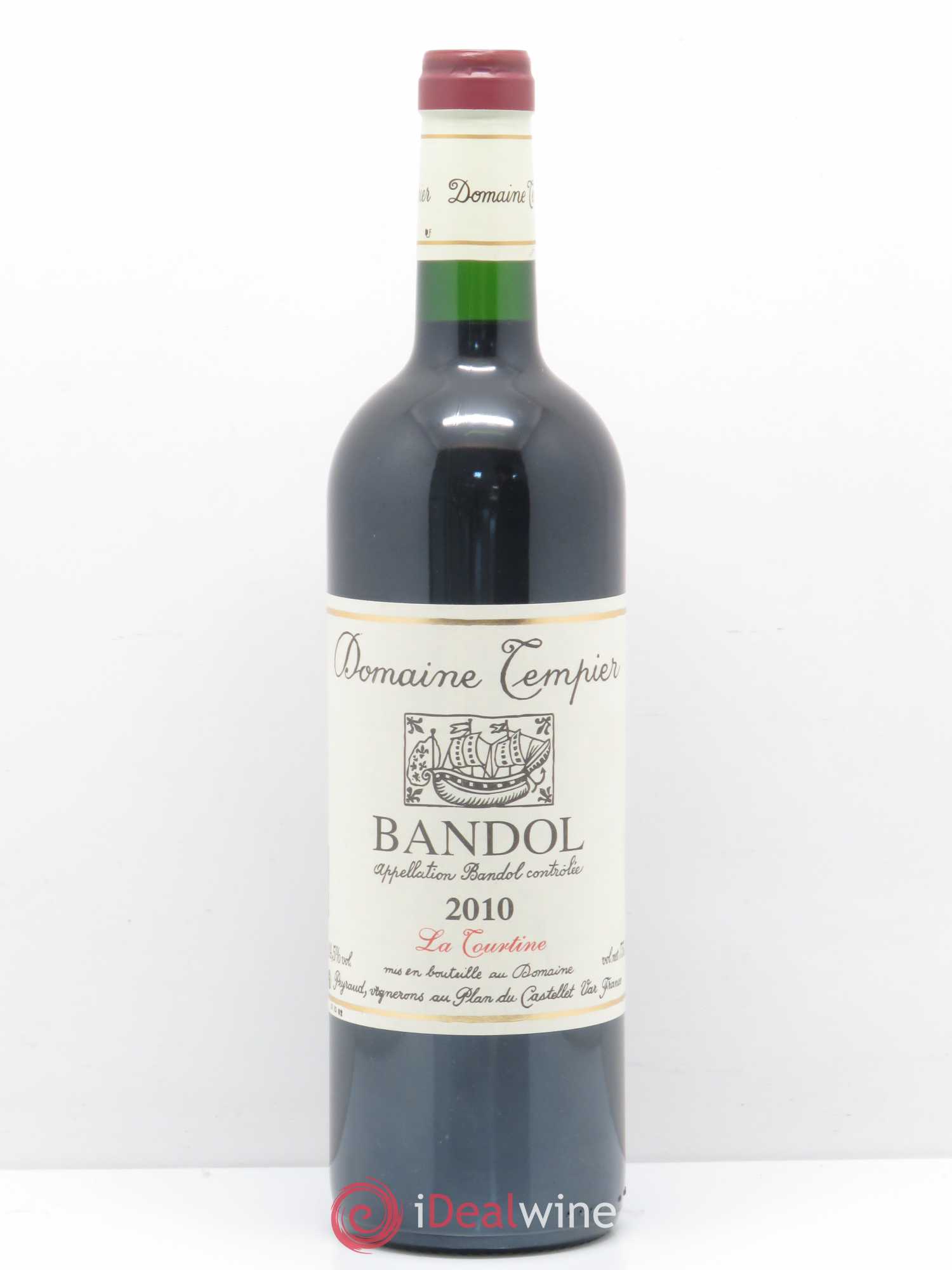 Bandol Domaine Tempier La Tourtine Famille Peyraud 2010 - Lot de 1 bouteille - 0