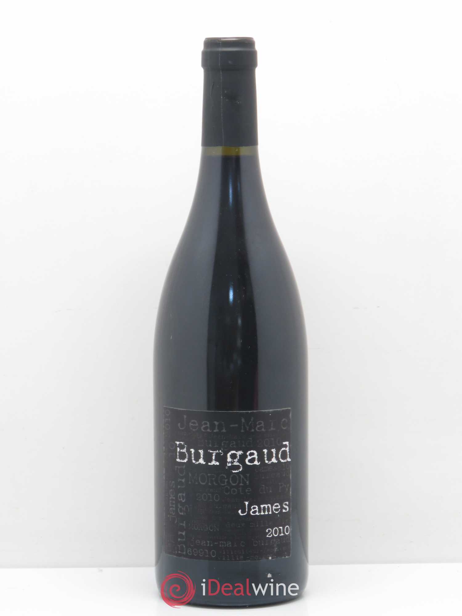 Morgon Côte du Py James Jean-Marc Burgaud (Domaine) 2010 - Lot de 1 bouteille - 0