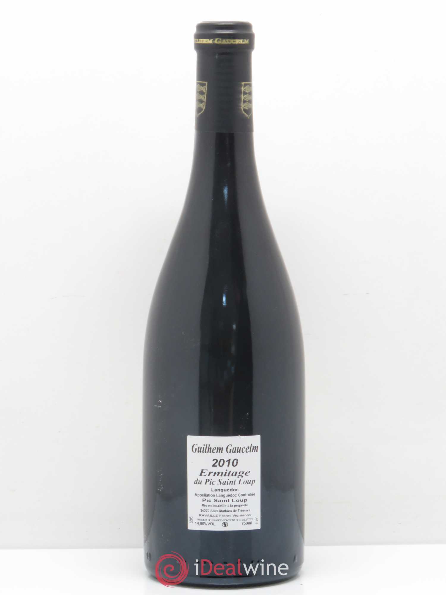Pic Saint-Loup Héritage du Pic Saint-Loup (anciennement Ermitage) Guilhem Gaucelm 2010 - Lot de 1 bouteille - 1