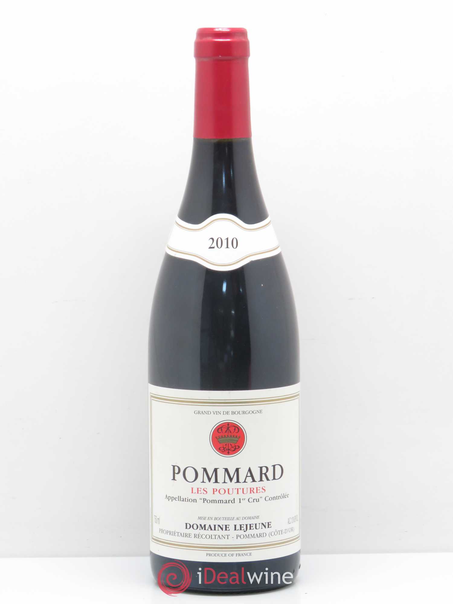 Pommard 1er Cru Poutures Lejeune 2010 - Posten von 1 Flasche - 0