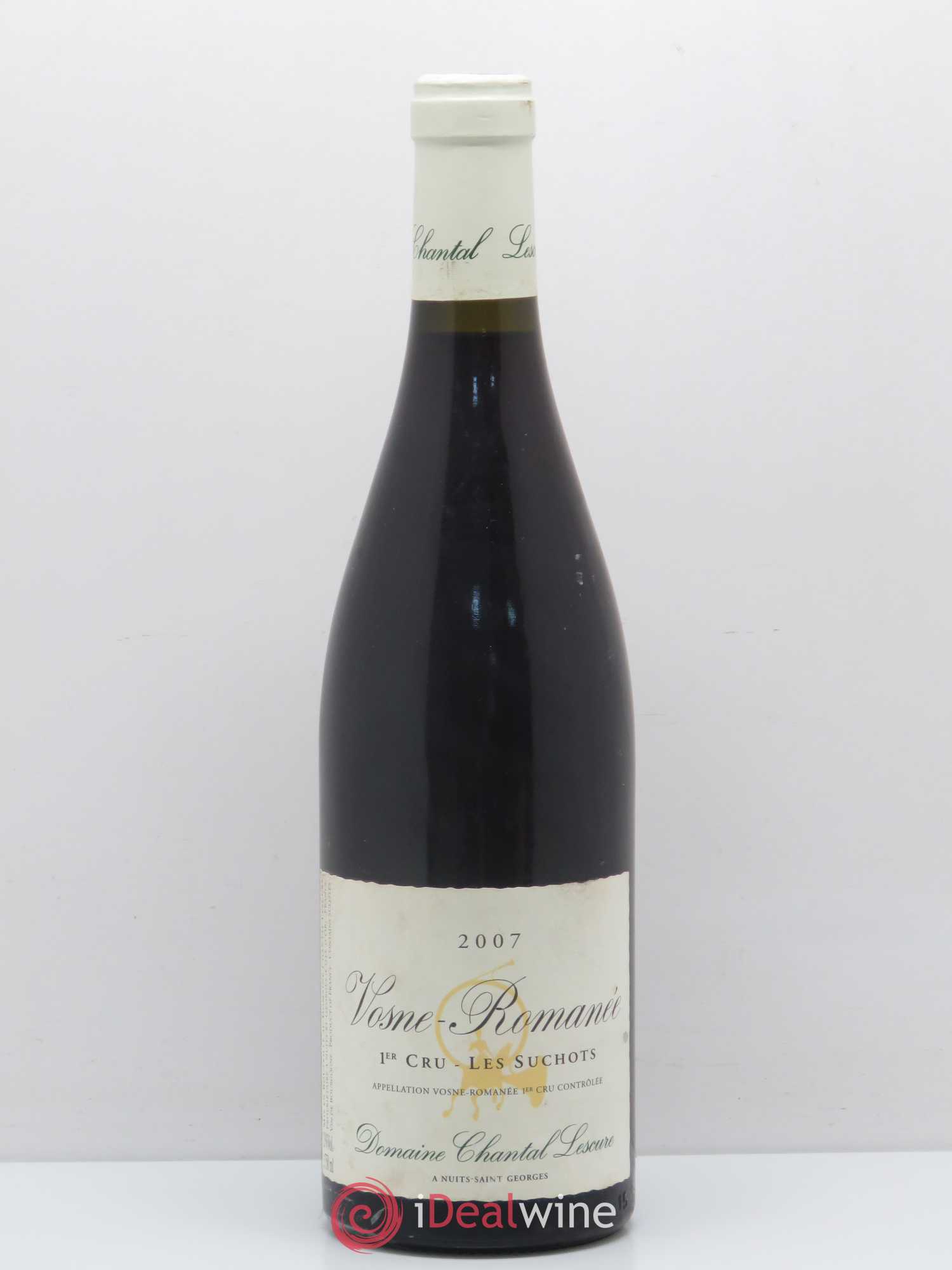 Vosne-Romanée 1er Cru Les Suchots Chantal Lescure 2007 - Lot de 1 bouteille - 0