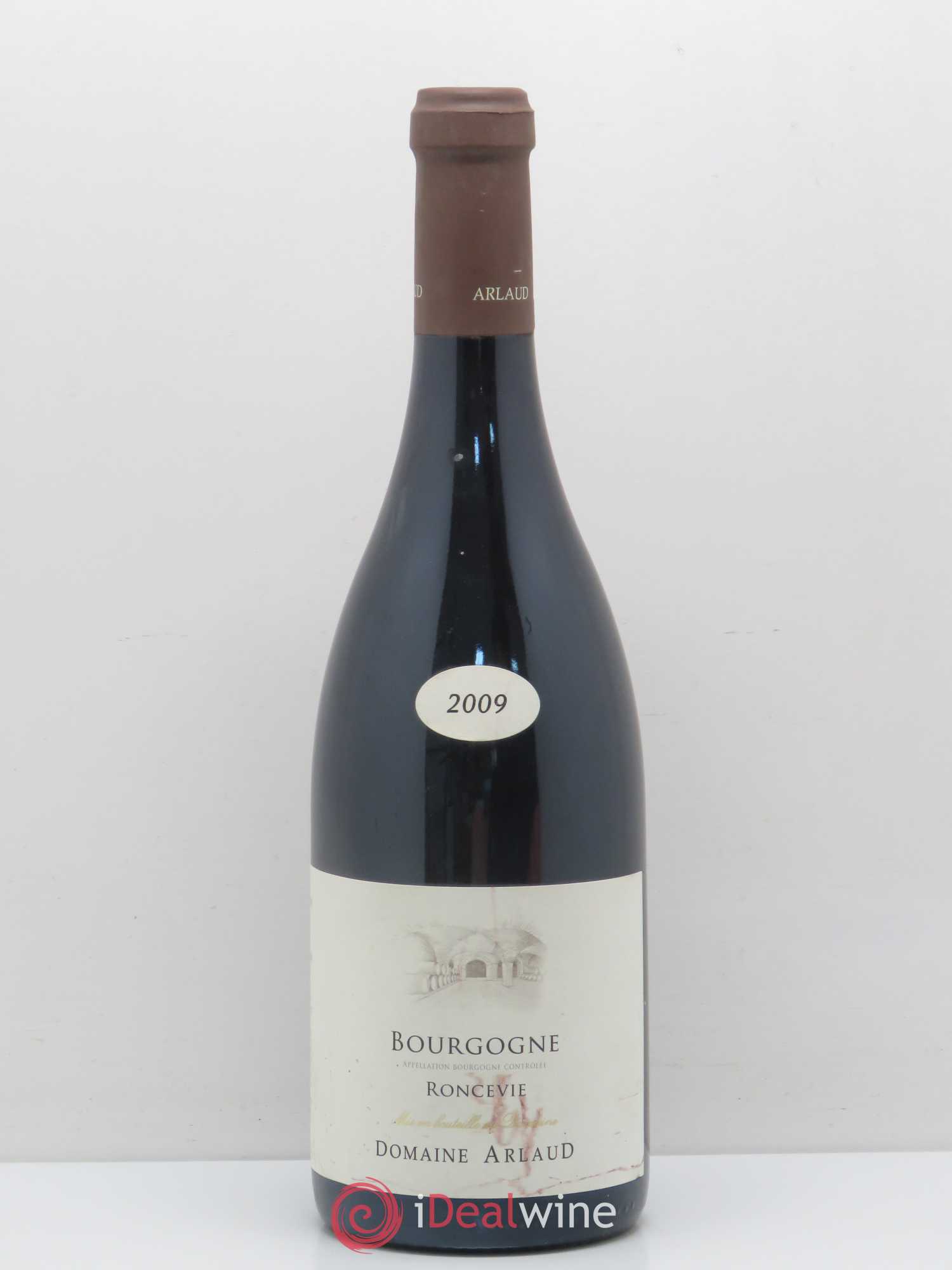 Bourgogne Roncevie Arlaud 2009 - Lot de 1 bouteille - 0
