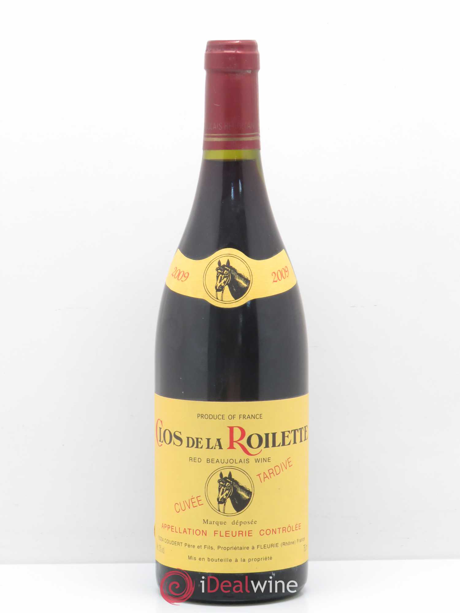 Fleurie Clos de la Roilette - Cuvée tardive Coudert 2009 - Posten von 1 Flasche - 0