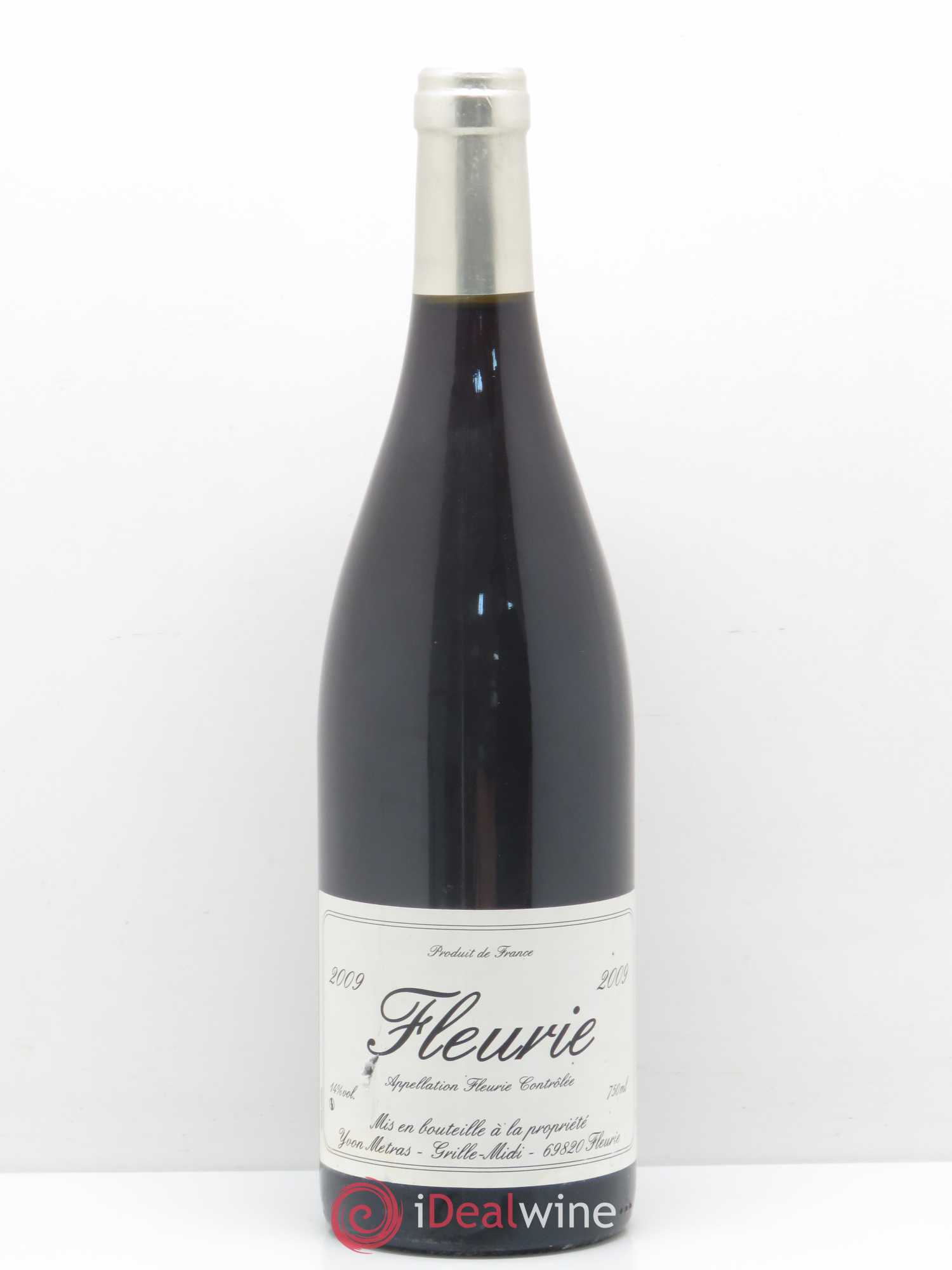 Fleurie Yvon Métras 2009 - Lot de 1 bouteille - 0
