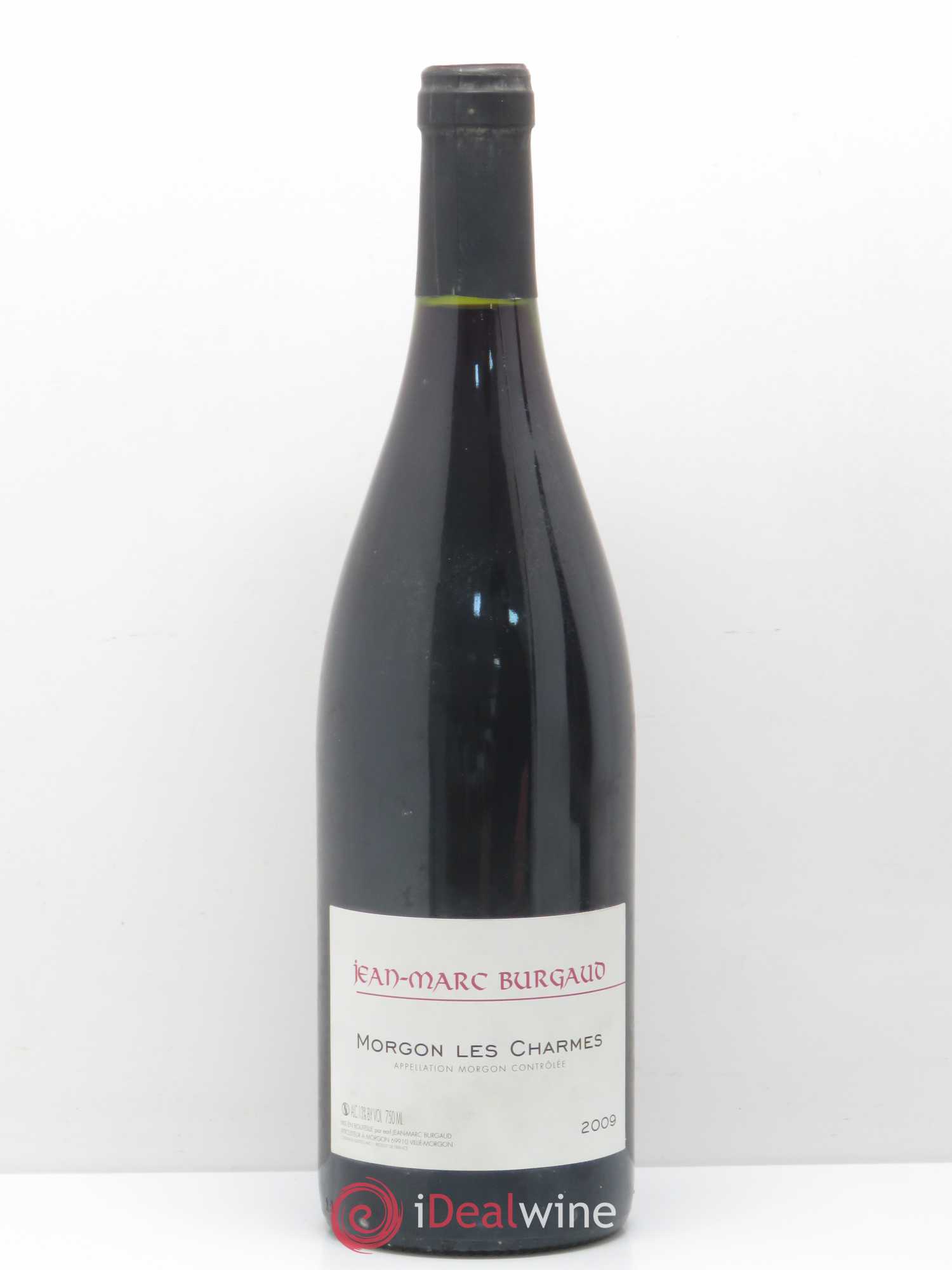 Morgon Les Charmes Jean-Marc Burgaud (Domaine) 2009 - Lot de 1 bouteille - 0