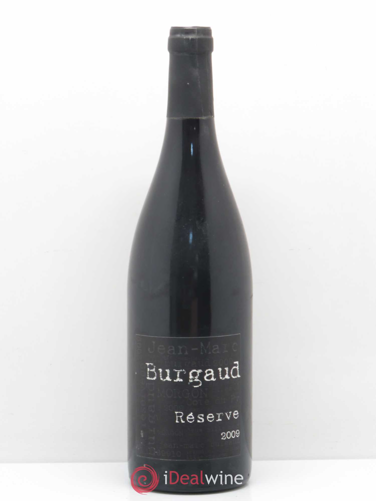 Morgon Côte du Py Réserve Jean-Marc Burgaud (Domaine) 2009 - Lot de 1 bouteille - 0