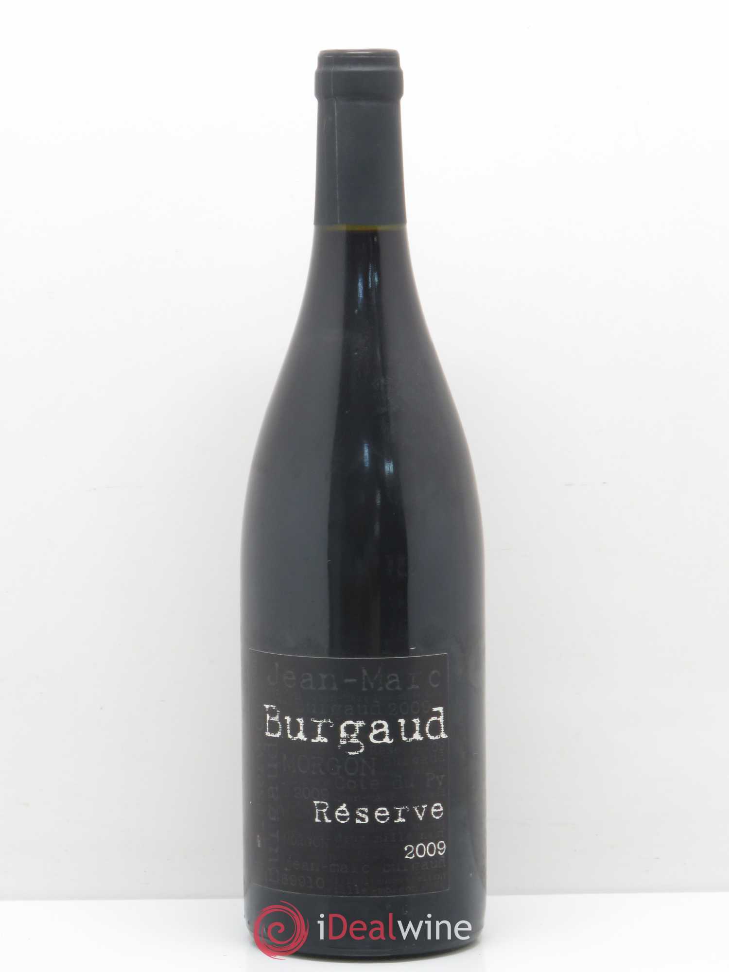 Morgon Côte du Py Réserve Jean-Marc Burgaud (Domaine) 2009 - Lot de 1 bouteille - 0