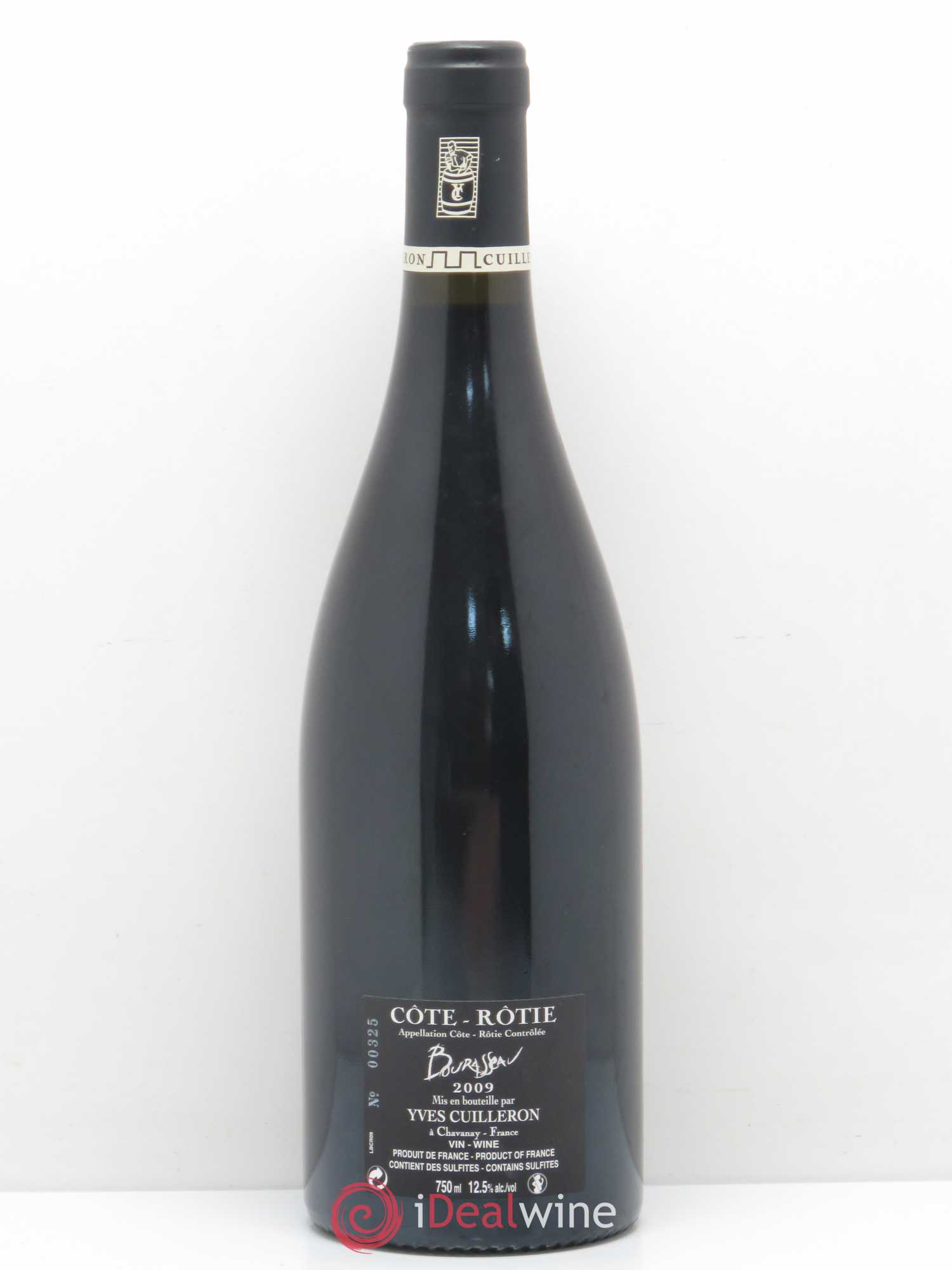 Côte-Rôtie Cuvée Bourasseau Yves Cuilleron (Domaine) 2009 - Lot de 1 bouteille - 1