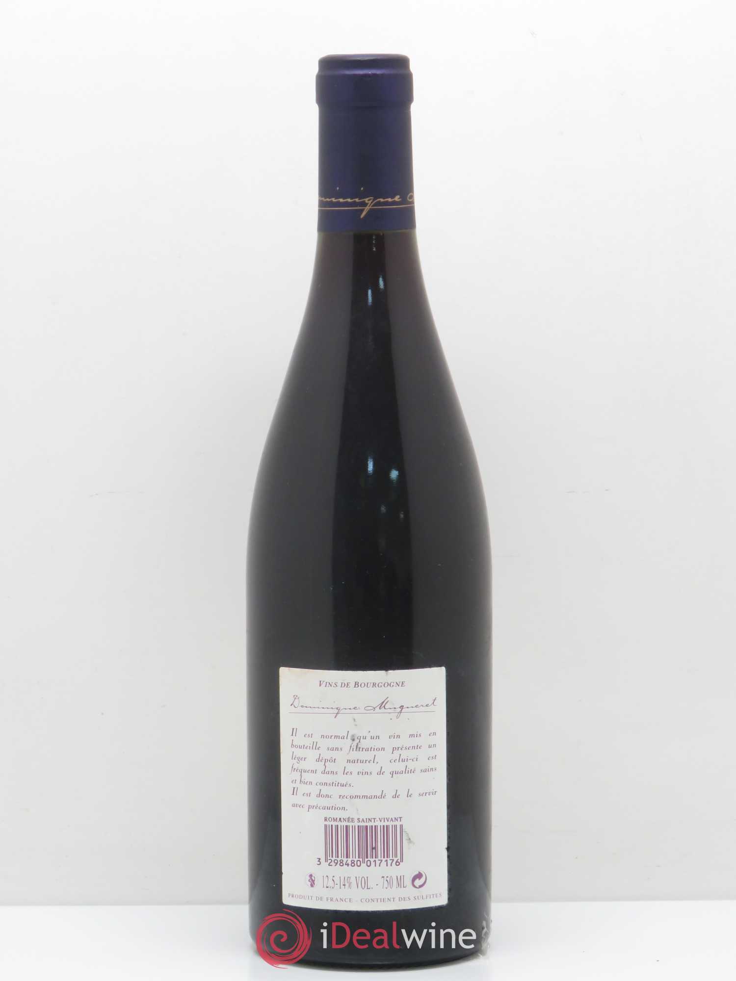Romanée-Saint-Vivant Grand Cru Dominique Mugneret (Domaine) 2009 - Lot de 1 bouteille - 1