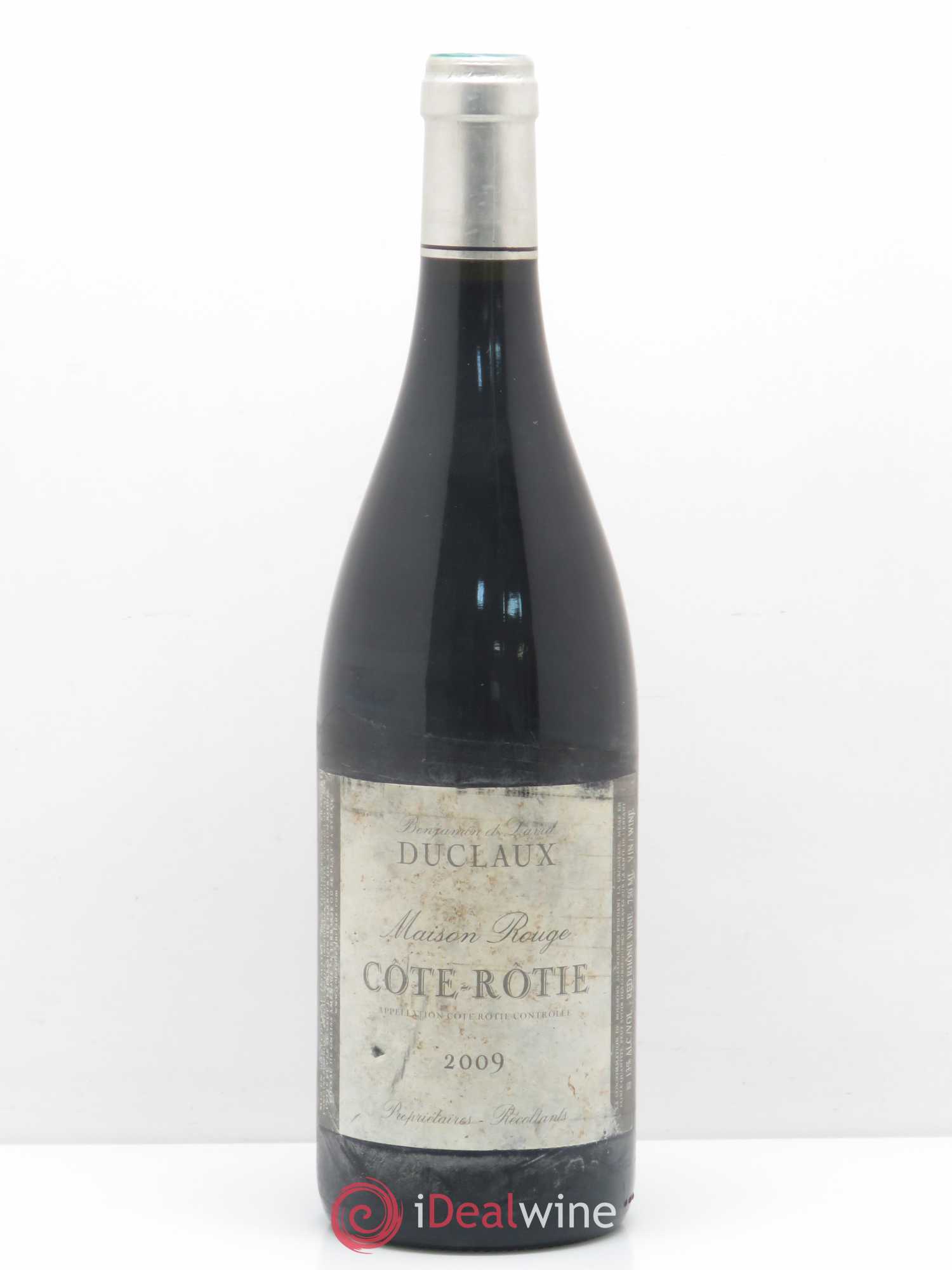 Côte-Rôtie Maison Rouge Domaine Duclaux 2009 - Lot de 1 bouteille - 0