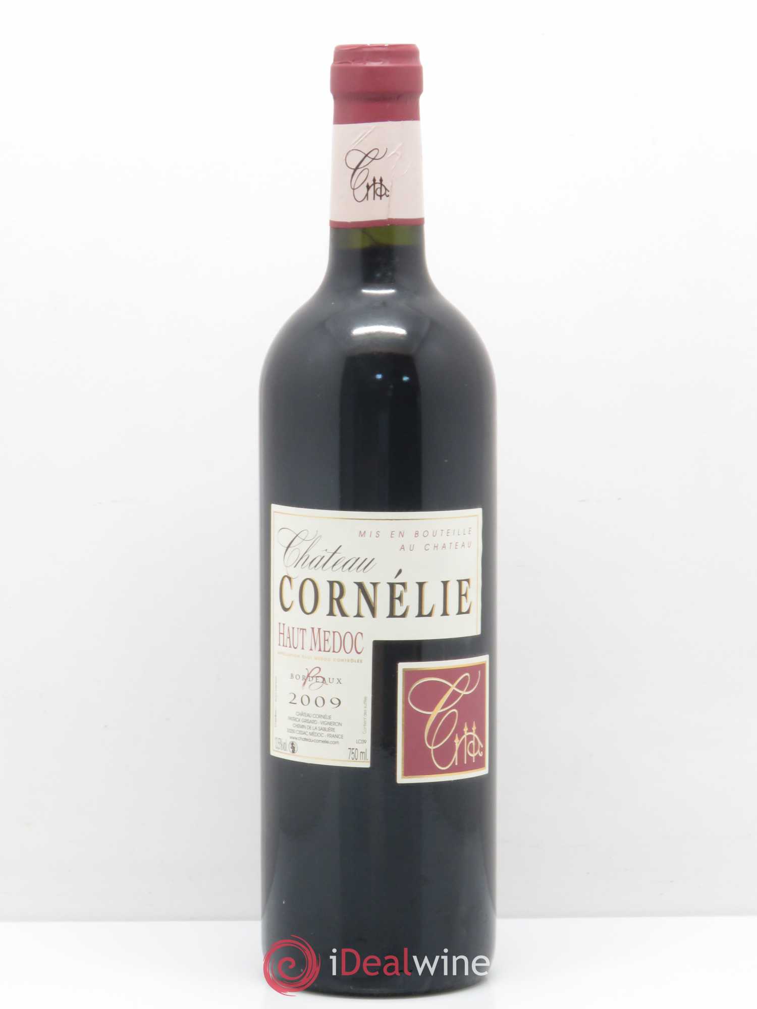 Bordeaux Château Cornelie 2009 - Lot de 1 bouteille - 0