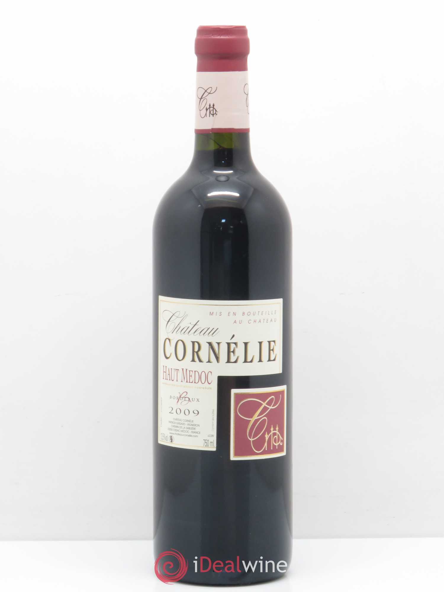 Bordeaux Château Cornelie 2009 - Lot de 1 bouteille - 0