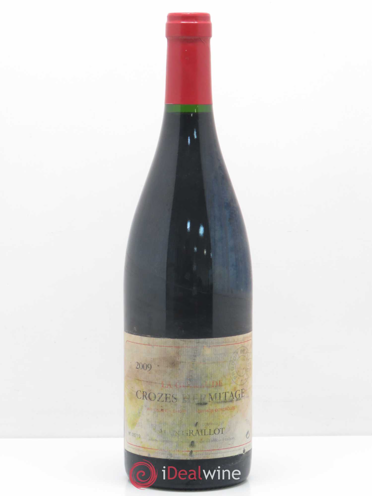 Crozes-Hermitage La Guiraude Domaine Graillot 2009 - Lot de 1 bouteille - 0