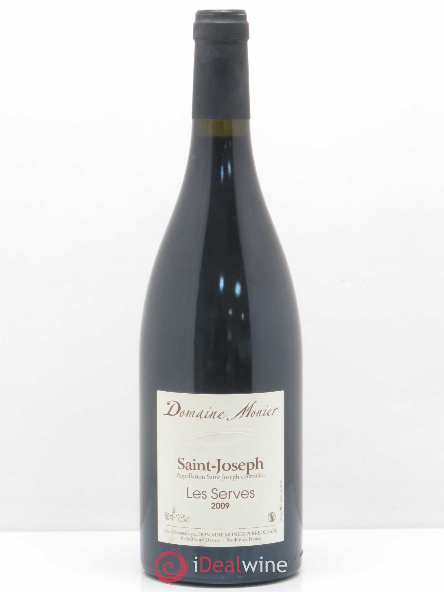 Saint-Joseph Les Serves Monier 2009 - Lot de 1 bouteille - 0