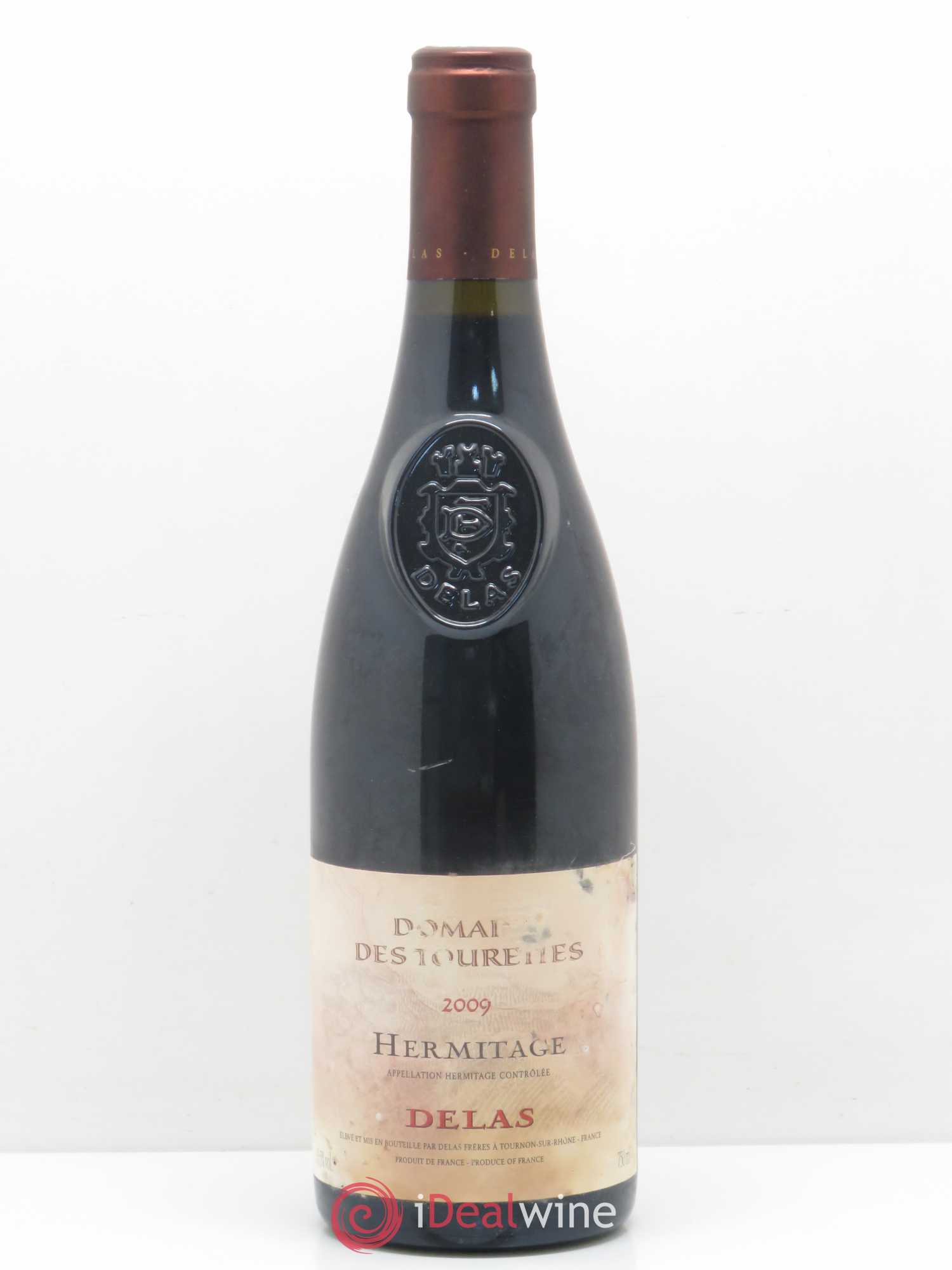 Hermitage Domaine des Tourettes Delas Frères 2009 - Lot de 1 bouteille - 0