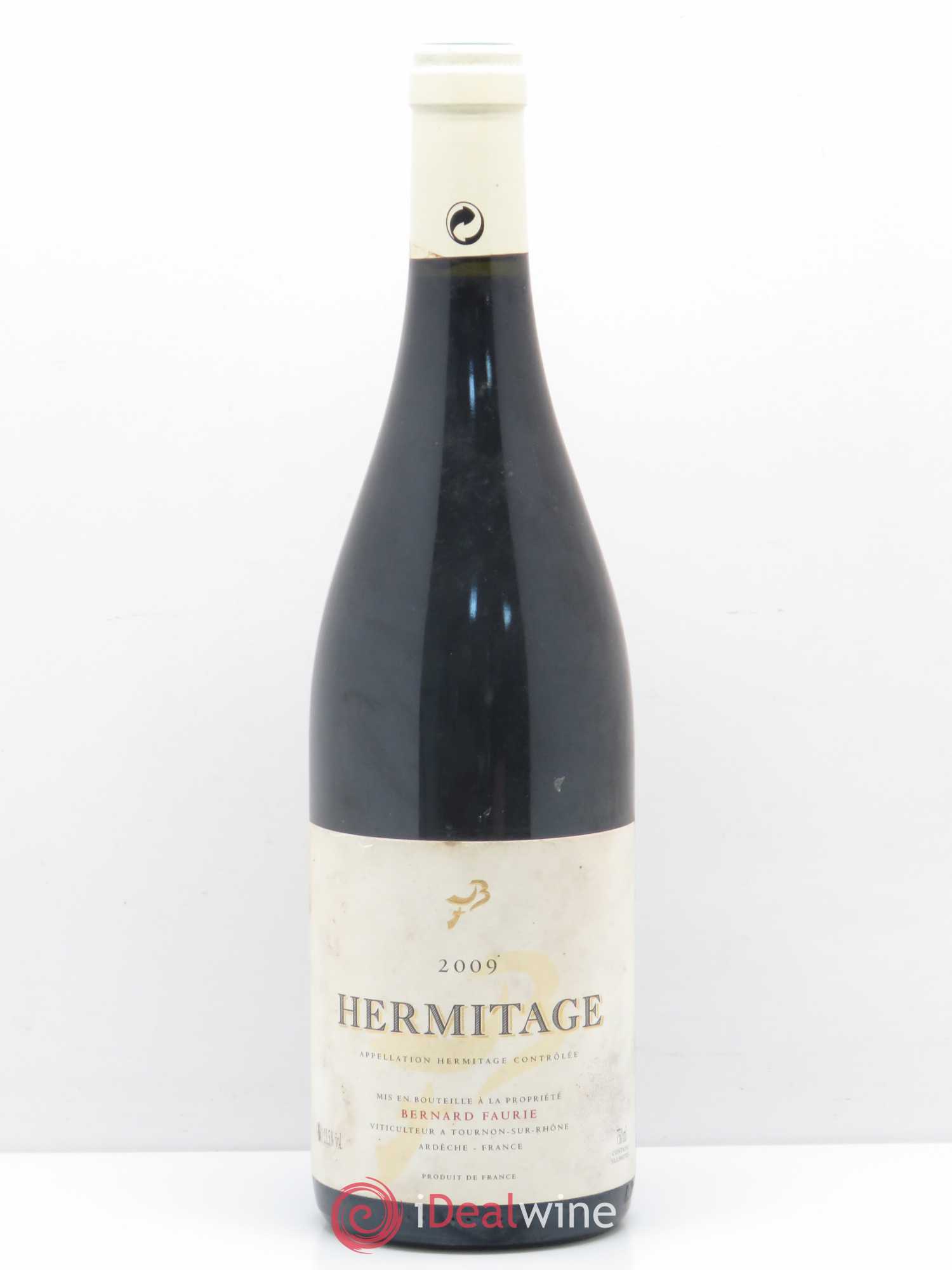 Hermitage Greffieux Bessard Faurie 2009 - Posten von 1 Flasche - 0