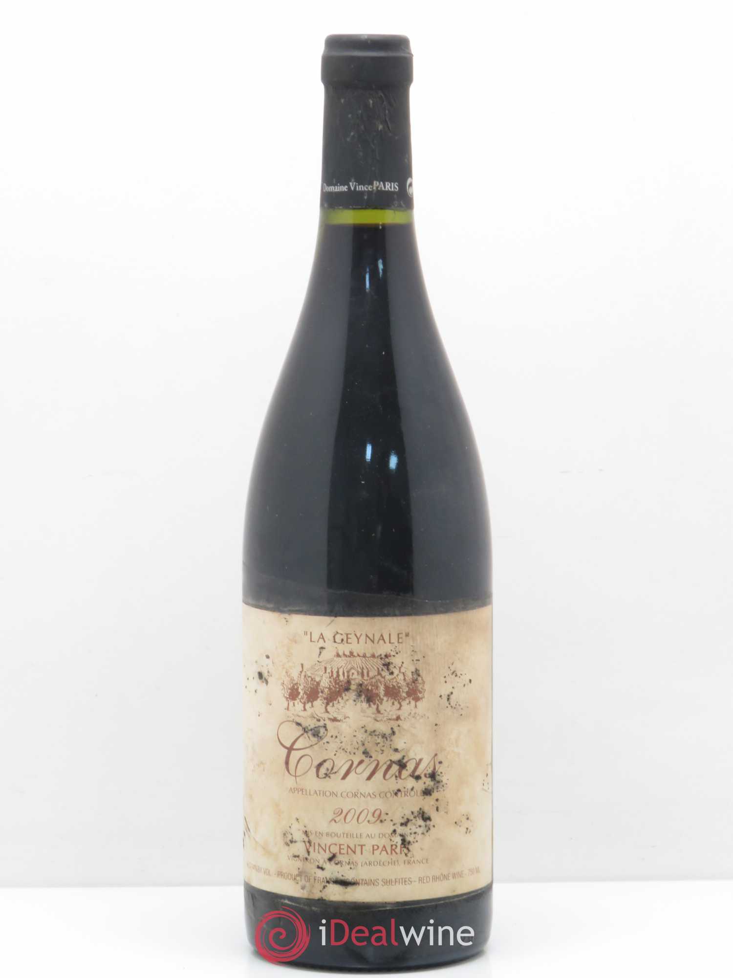 Cornas La Geynale Vincent Paris 2009 - Lot de 1 bouteille - 0