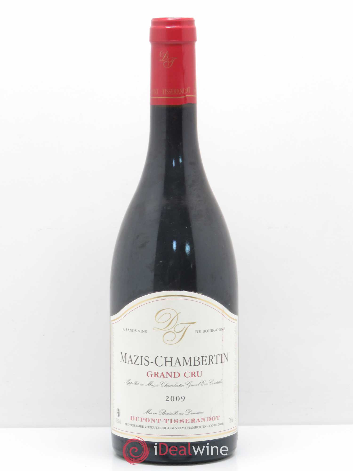 Mazis-Chambertin Grand Cru Dupont-Tisserandot (Domaine) 2009 - Lot de 1 bouteille - 0