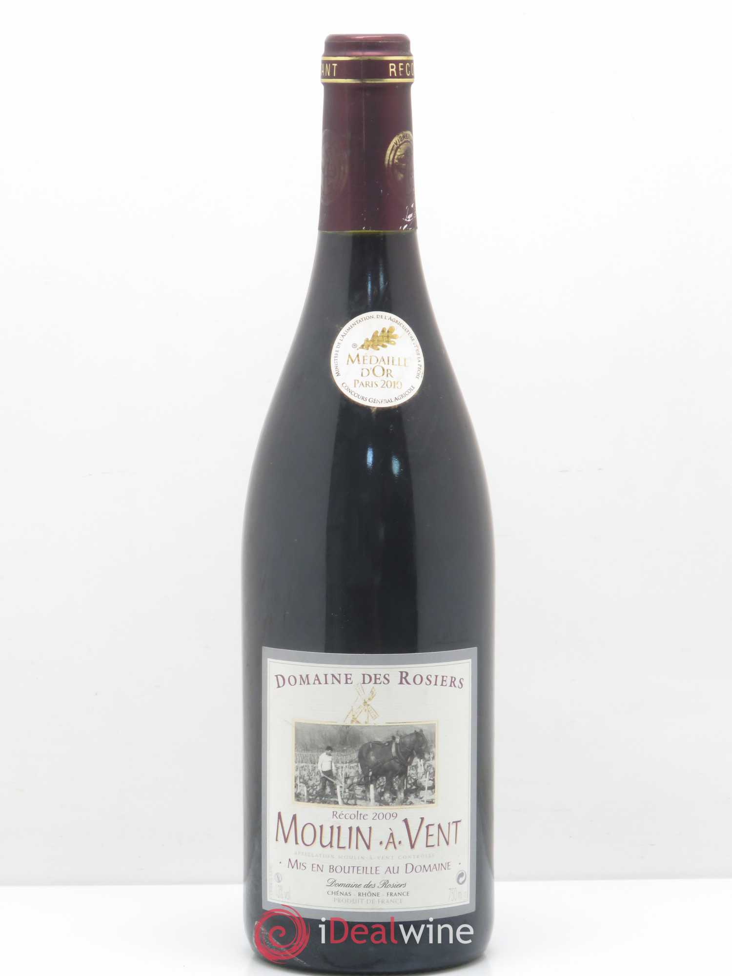 Moulin-à-Vent Domaine des Rosiers 2009 - Posten von 1 Flasche - 0