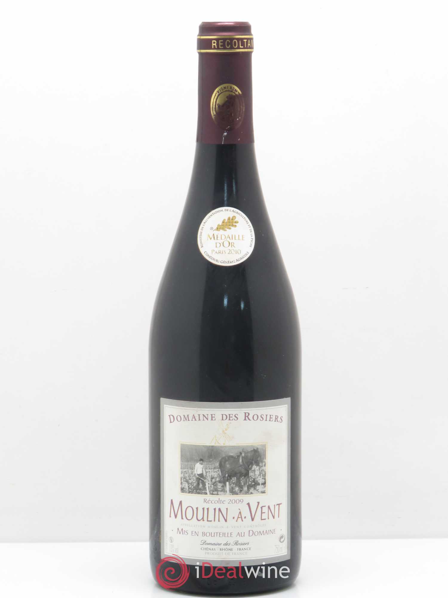 Moulin-à-Vent Domaine des Rosiers 2009 - Posten von 1 Flasche - 0