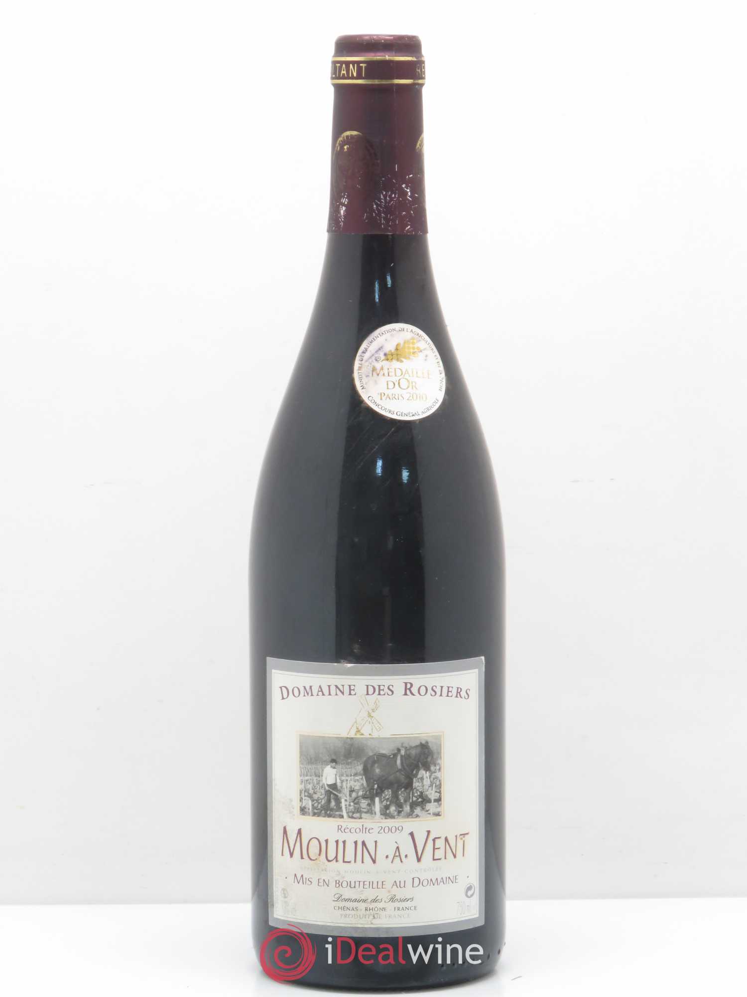 Moulin-à-Vent Domaine des Rosiers 2009 - Posten von 1 Flasche - 0