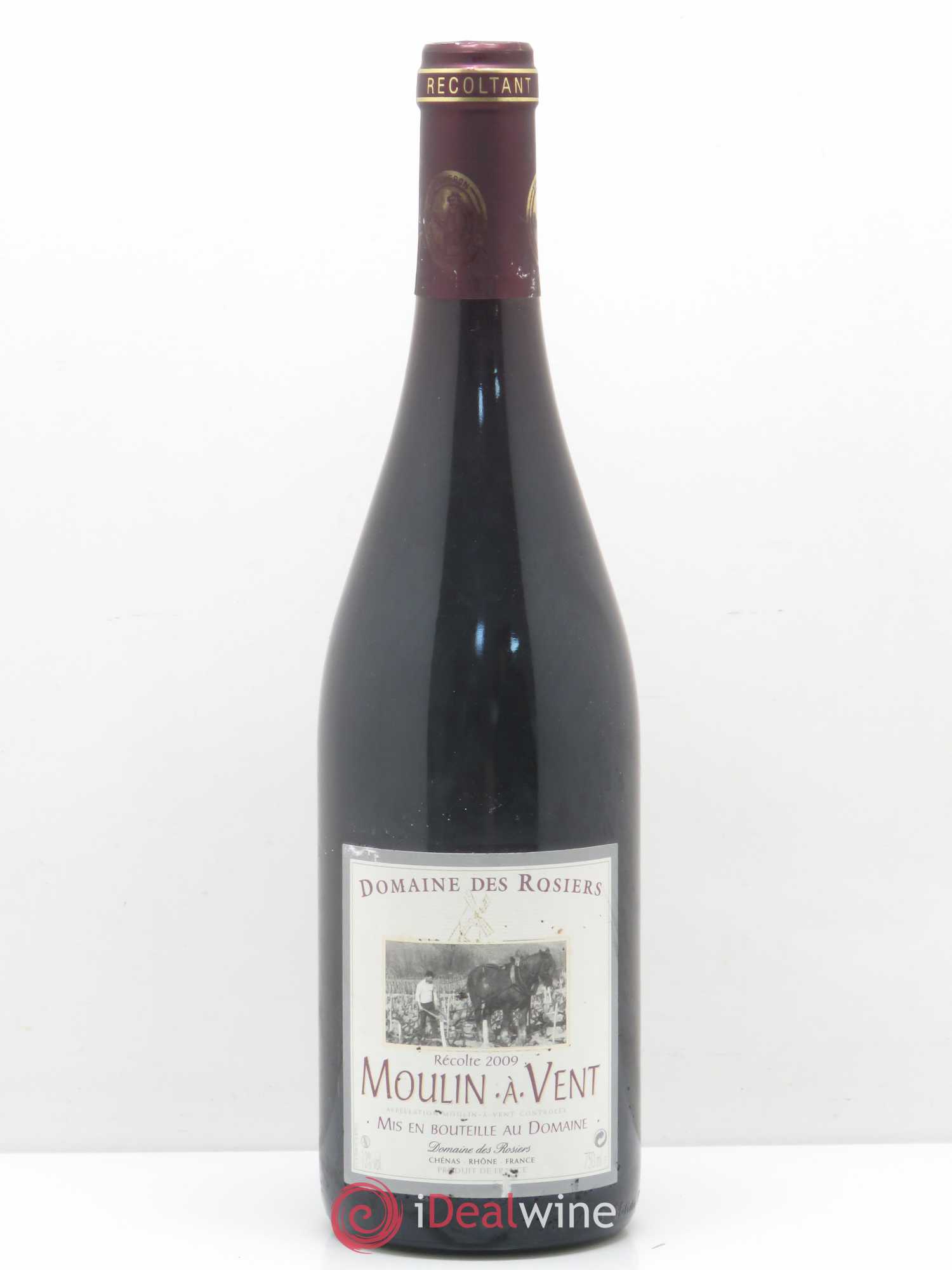 Moulin-à-Vent Domaine des Rosiers 2009 - Posten von 1 Flasche - 0