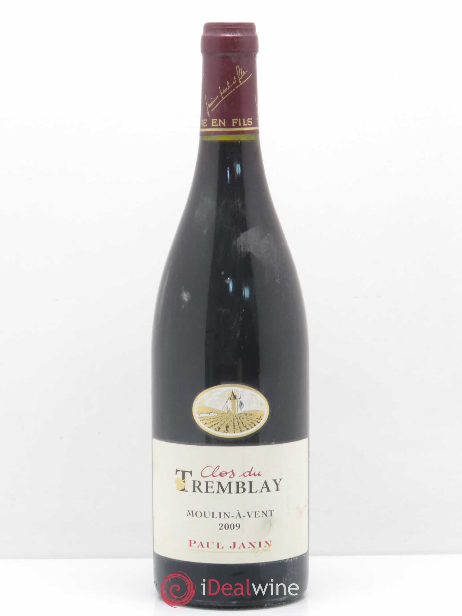 Moulin-à-Vent Le Clos du Tremblay Janin 2009 - Posten von 1 Flasche - 0