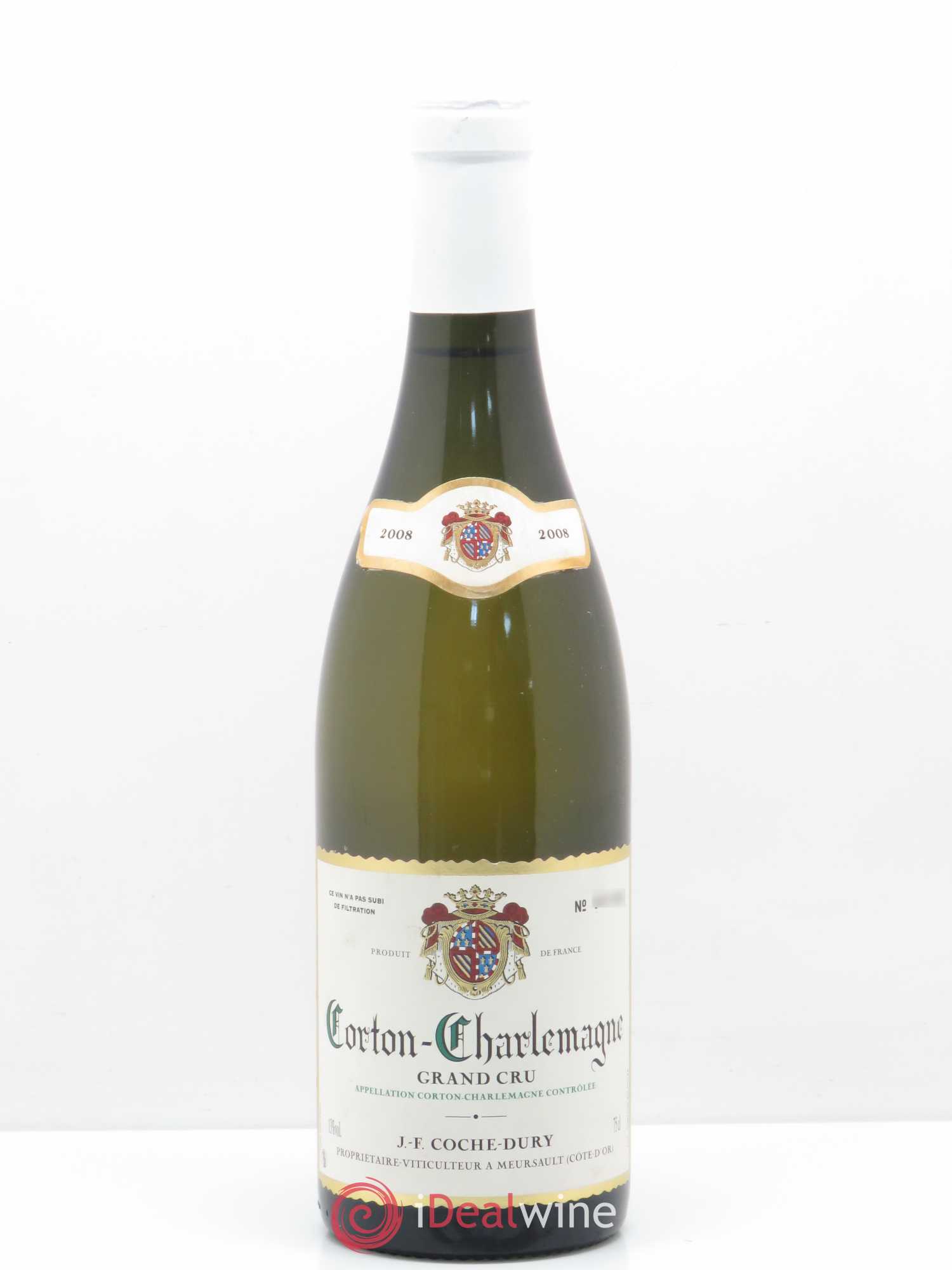 Corton-Charlemagne Grand Cru Coche Dury (Domaine) 2008 - Lot de 1 bouteille - 0