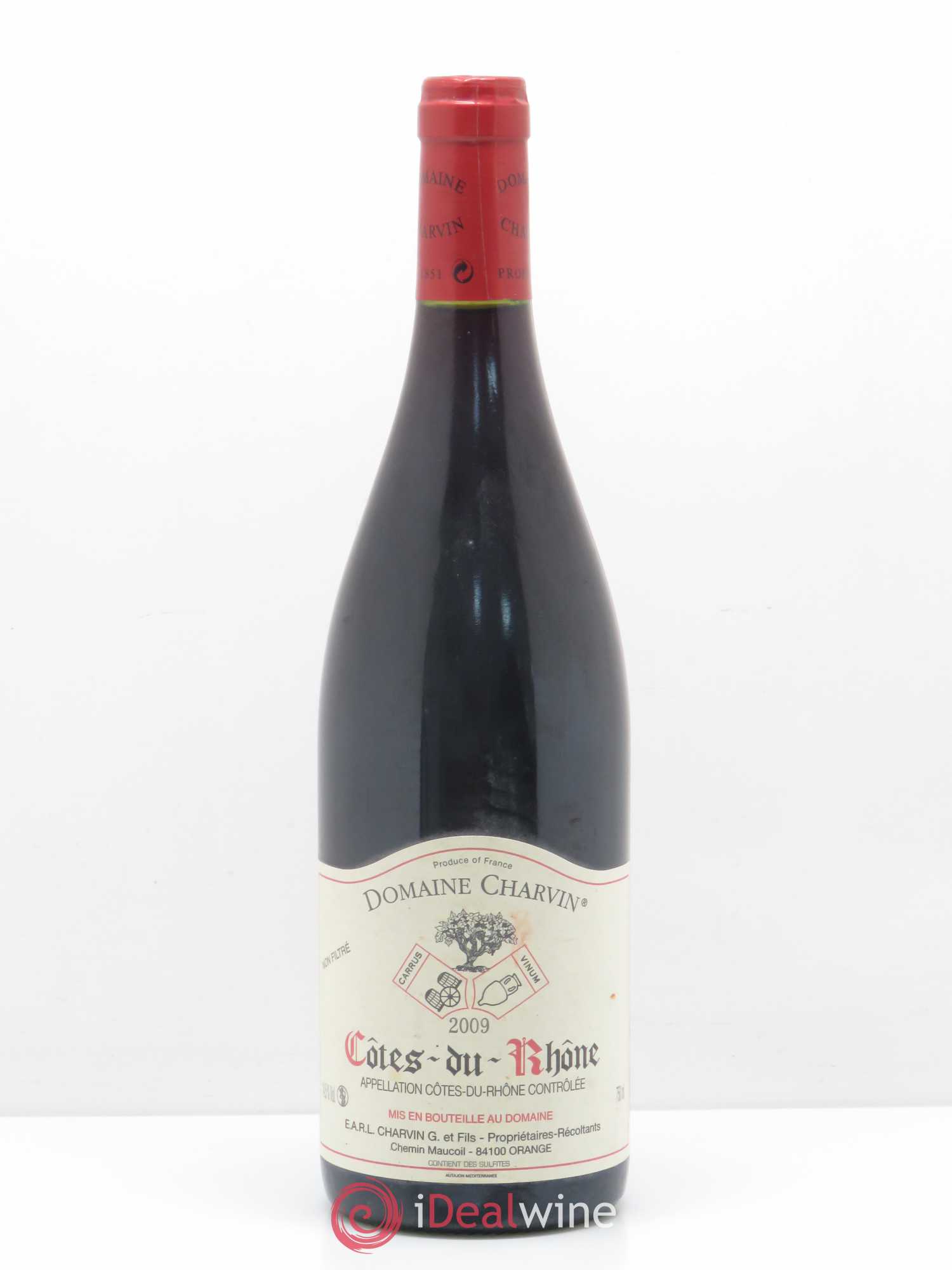 Côtes-du-Rhône Charvin (Domaine) 2009 - Lot de 1 bouteille - 0