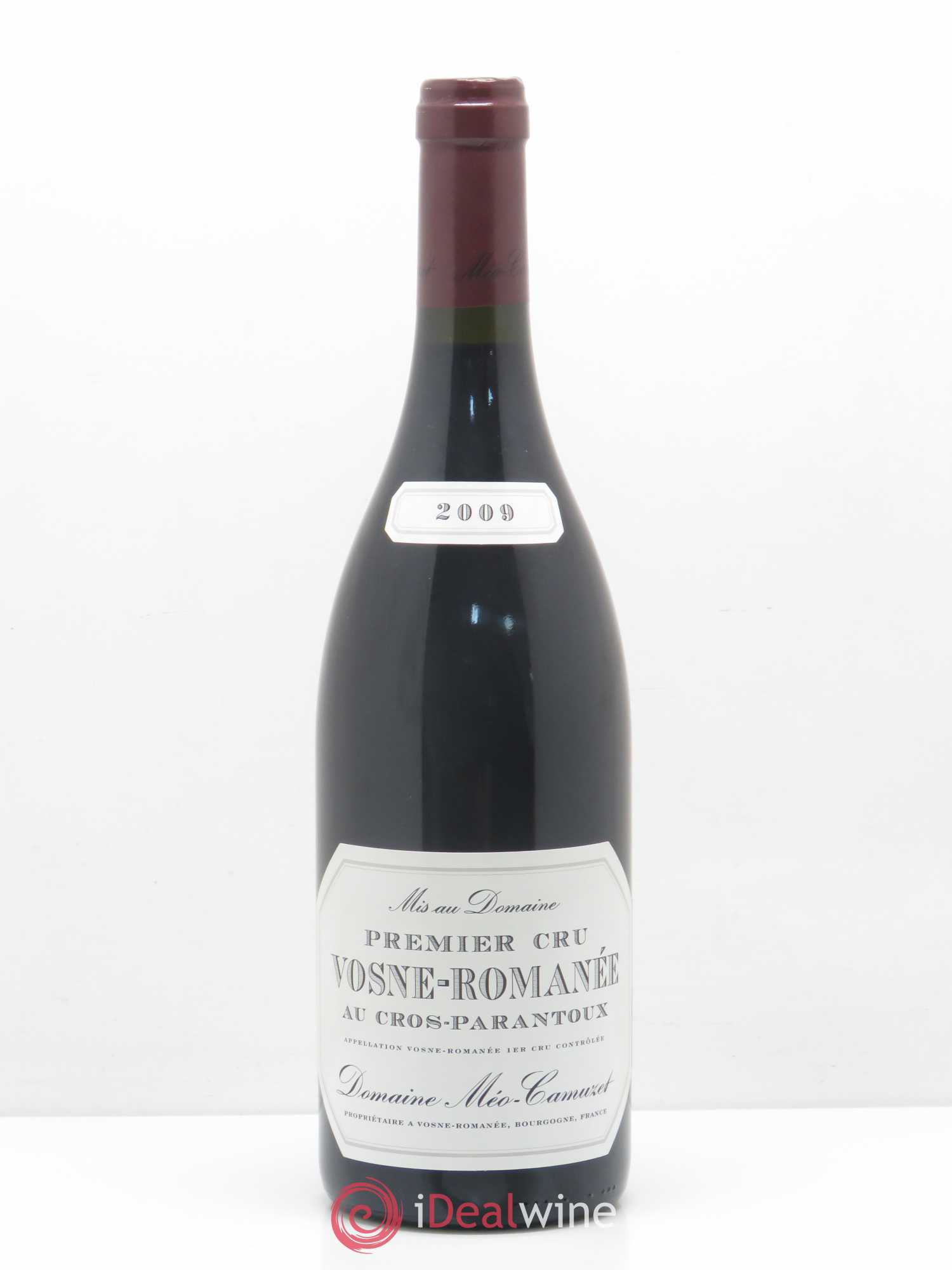 Vosne-Romanée 1er Cru Au Cros Parantoux Méo-Camuzet (Domaine) 2009 - Lot de 1 bouteille - 0