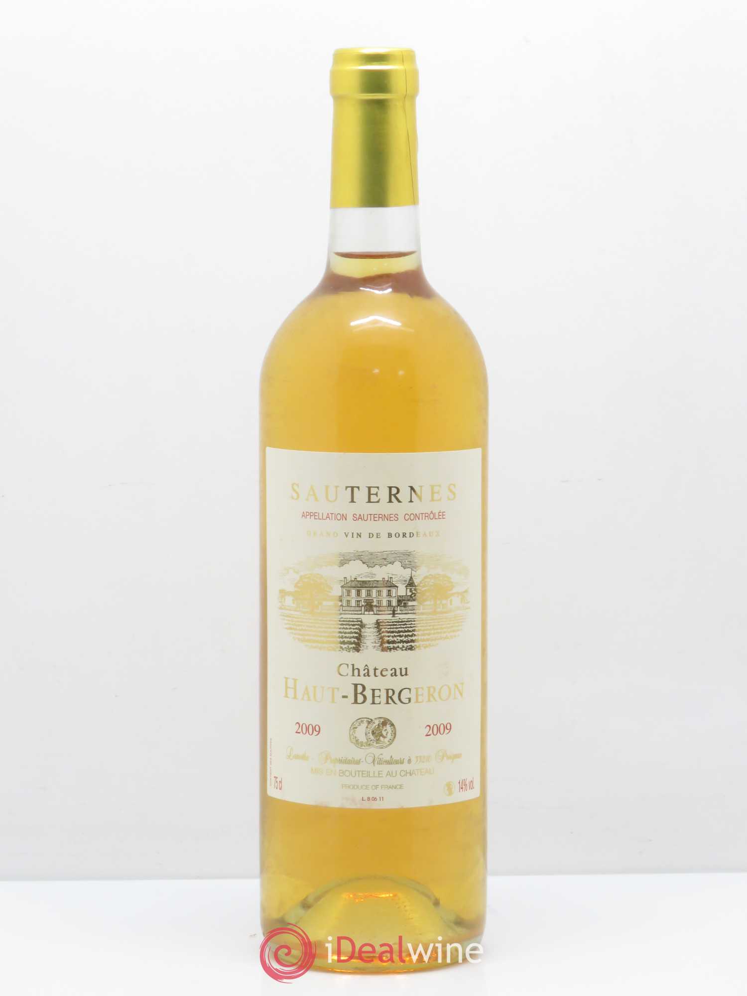 Château Haut-Bergeron 2009 - Lotto di 1 bottiglia - 0