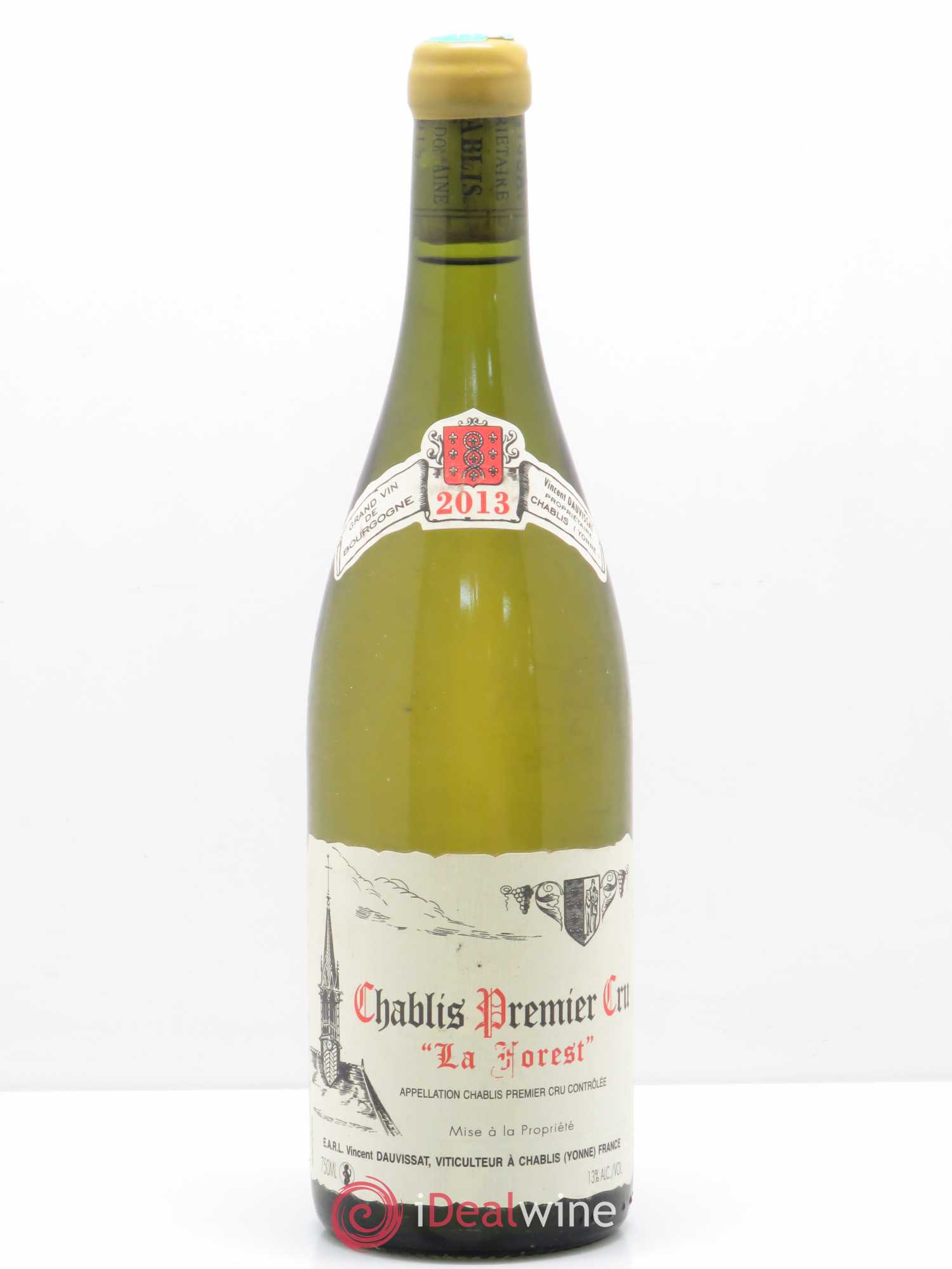 Chablis 1er Cru La Forest Vincent Dauvissat (Domaine) 2013 - Lot de 1 bouteille - 0
