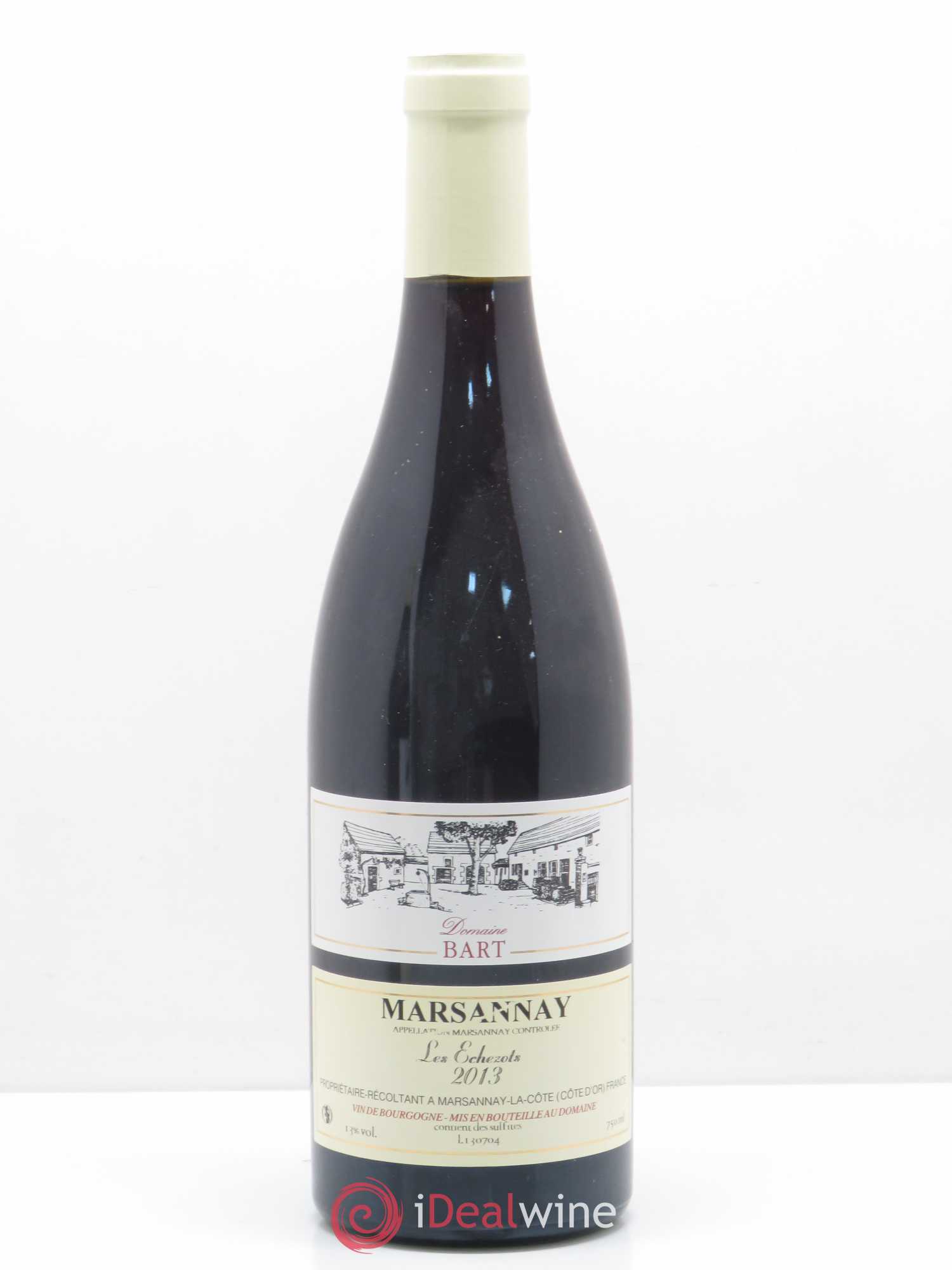 Marsannay Les Echézots Bart (Domaine) 2013 - Lot de 1 bouteille - 0