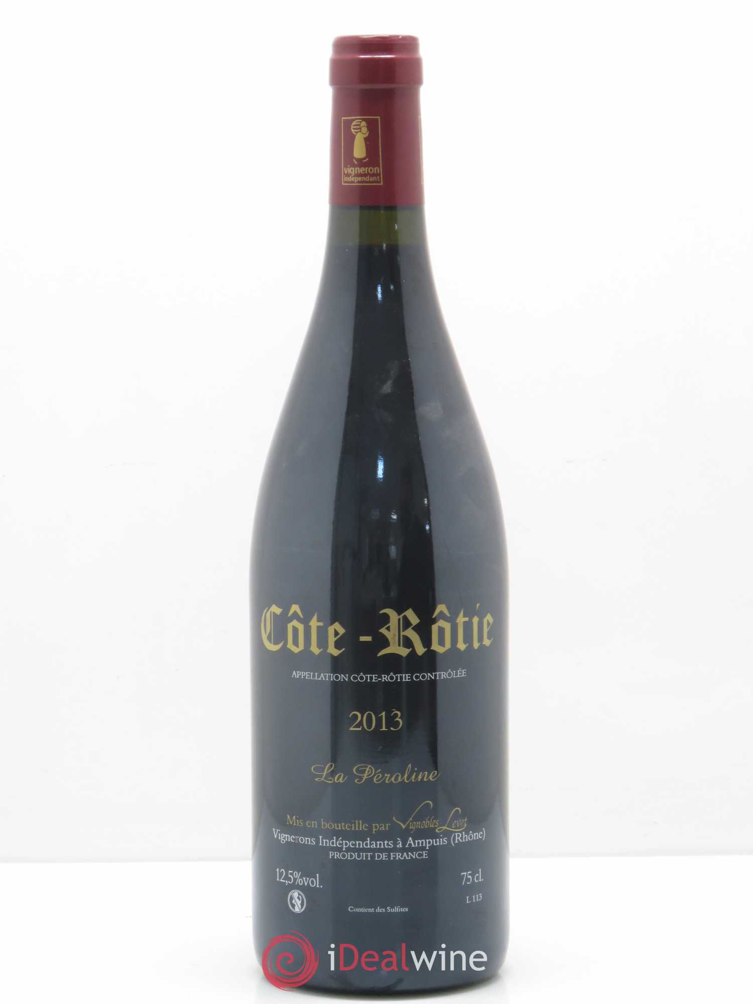 Côte-Rôtie La Péroline Vignobles Levet 2013 - Lot de 1 bouteille - 1