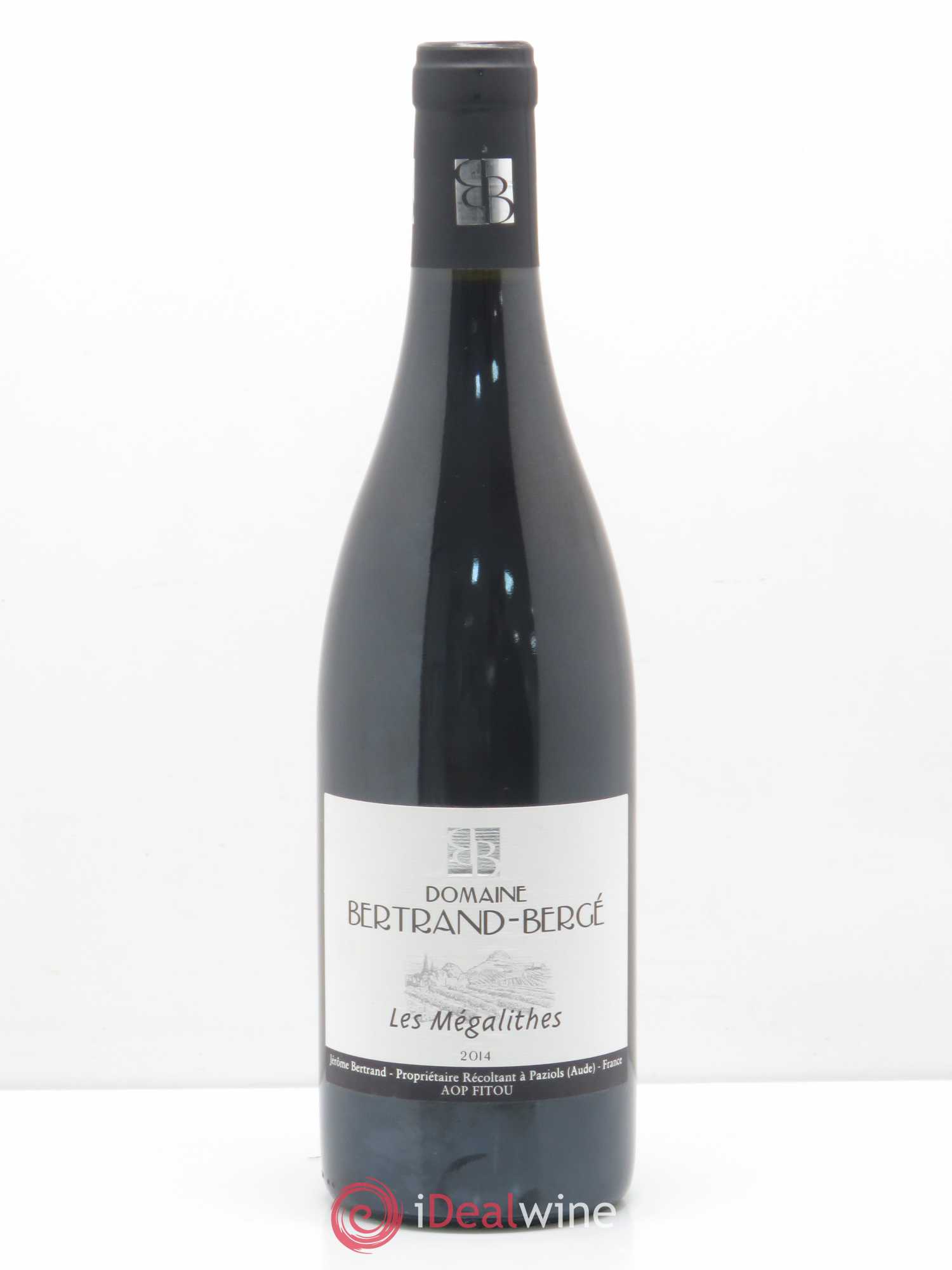 Languedoc Fitou Mégalithes B.Bergé 2014 - Posten von 1 Flasche - 0