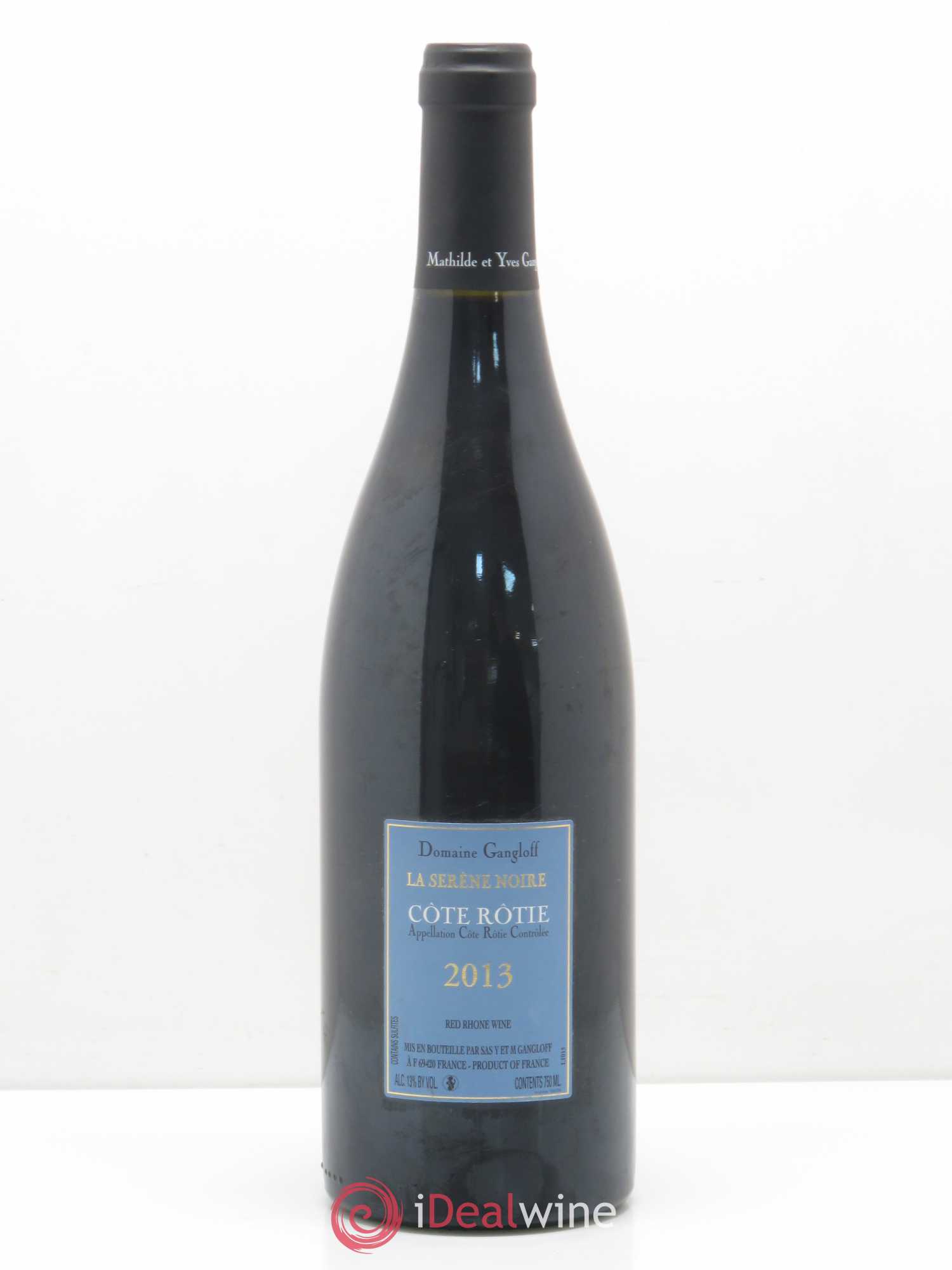 Côte-Rôtie La Sereine Noire Gangloff (Domaine) 2013 - Lot de 1 bouteille - 1