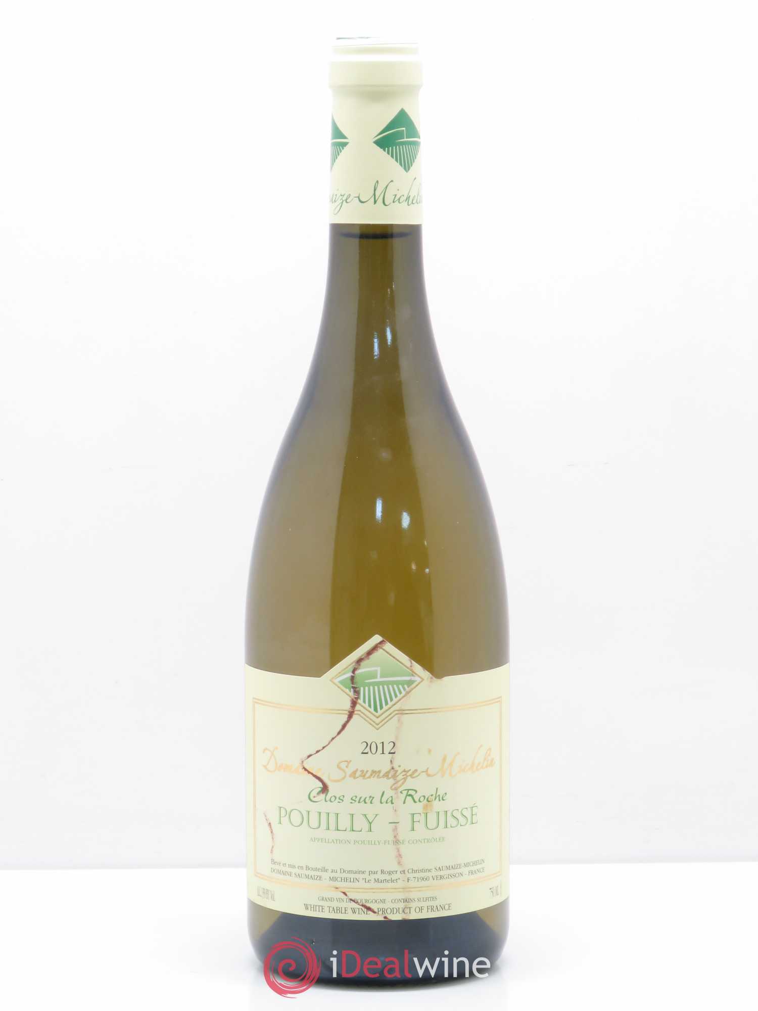Pouilly-Fuissé Le Clos sur la Roche - Saumaize-Michelin 2012 - Posten von 1 Flasche - 0