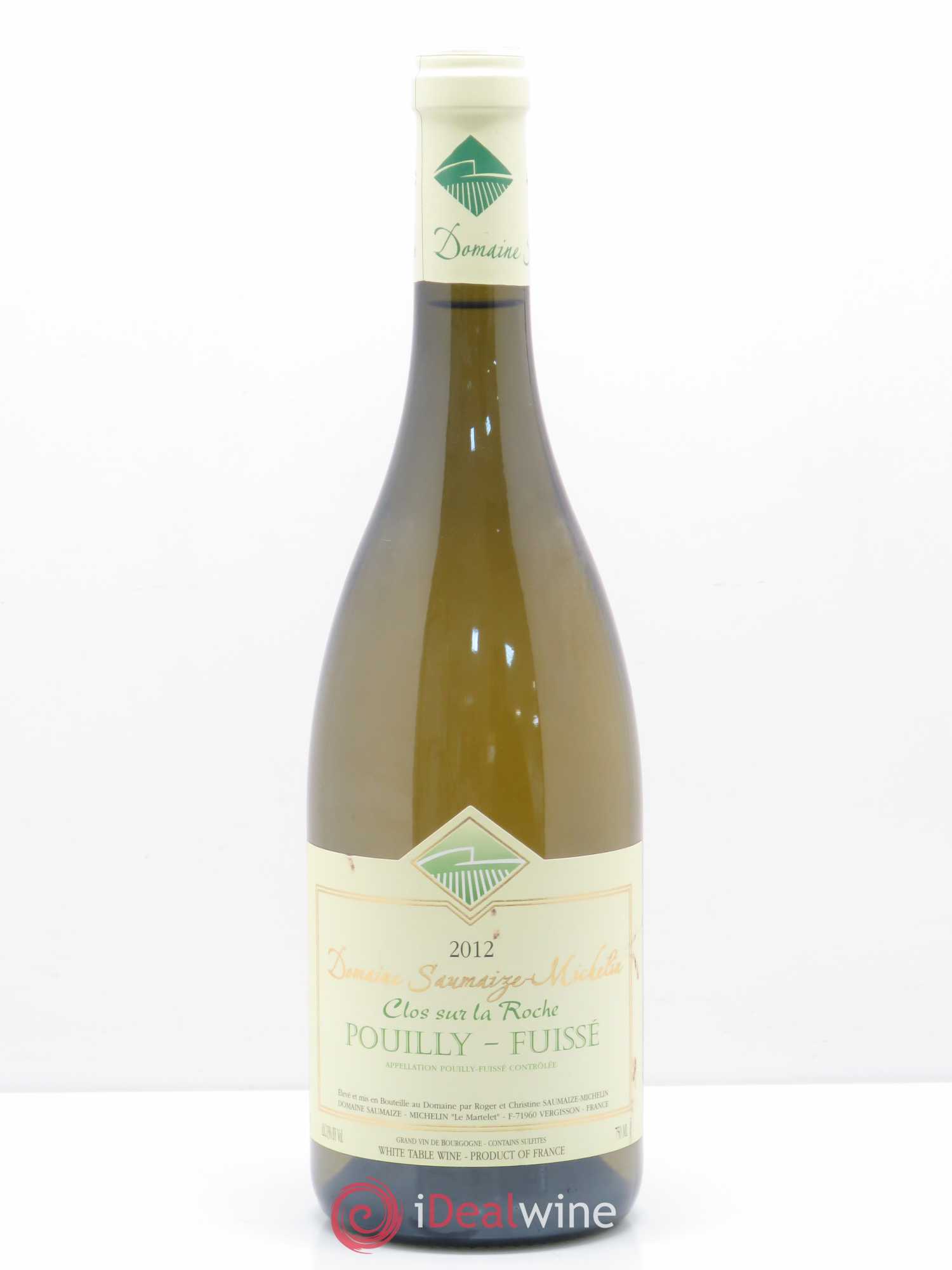 Pouilly-Fuissé Le Clos sur la Roche - Saumaize-Michelin 2012 - Posten von 1 Flasche - 0