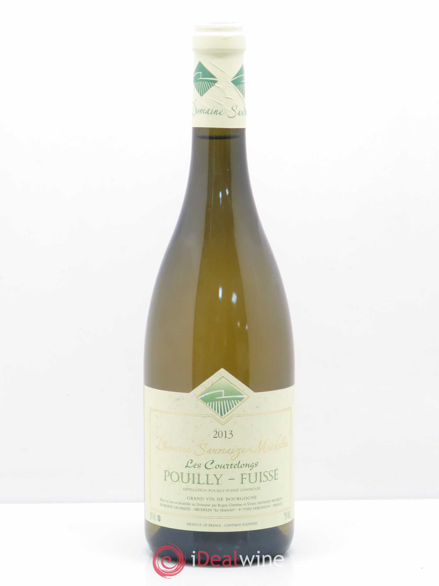 Pouilly-Fuissé Les Courtelongs Saumaize-Michelin 2013 - Posten von 1 Flasche - 0