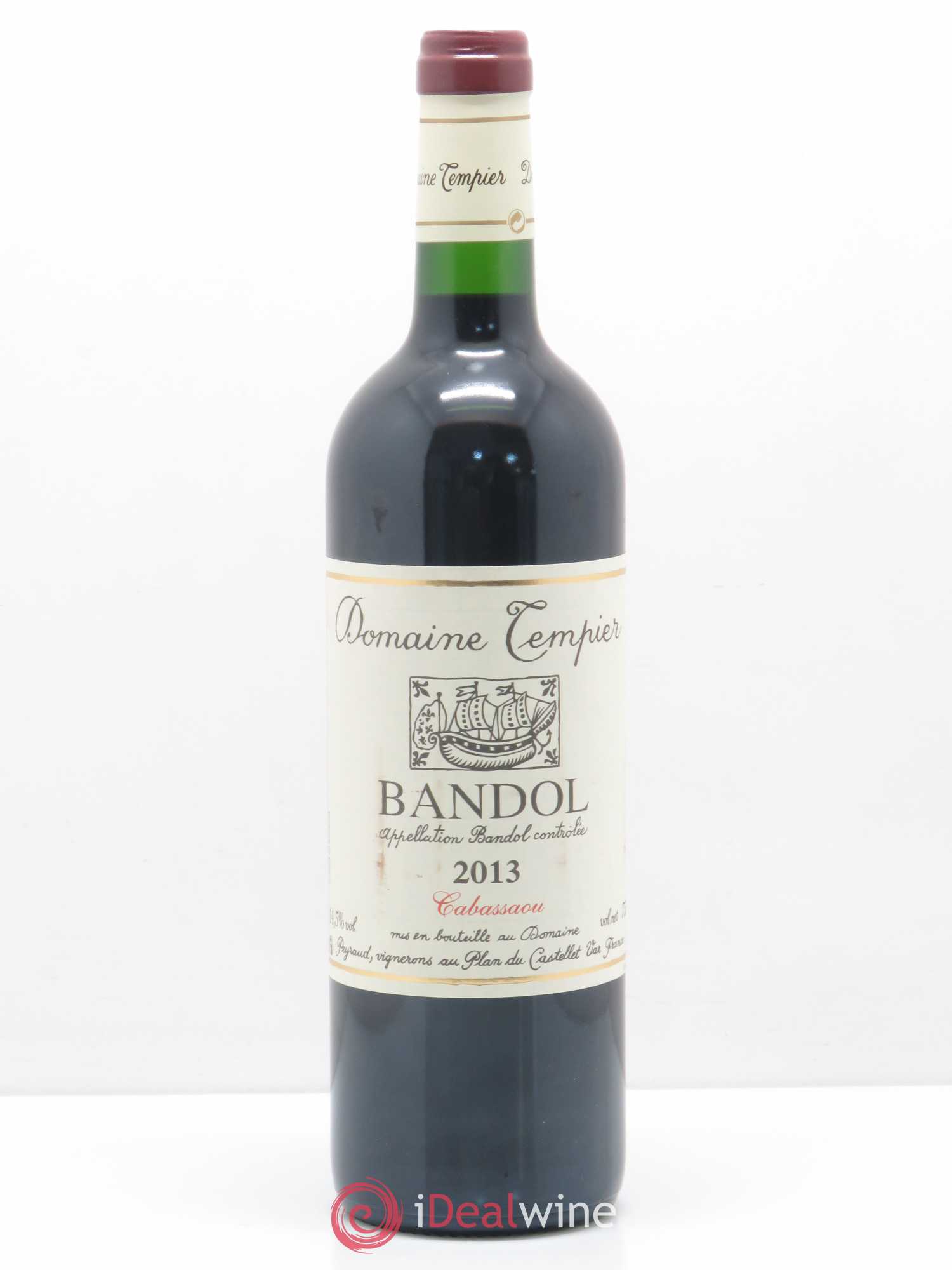 Bandol Domaine Tempier Cuvée Cabassaou Famille Peyraud 2013 - Lot de 1 bouteille - 0