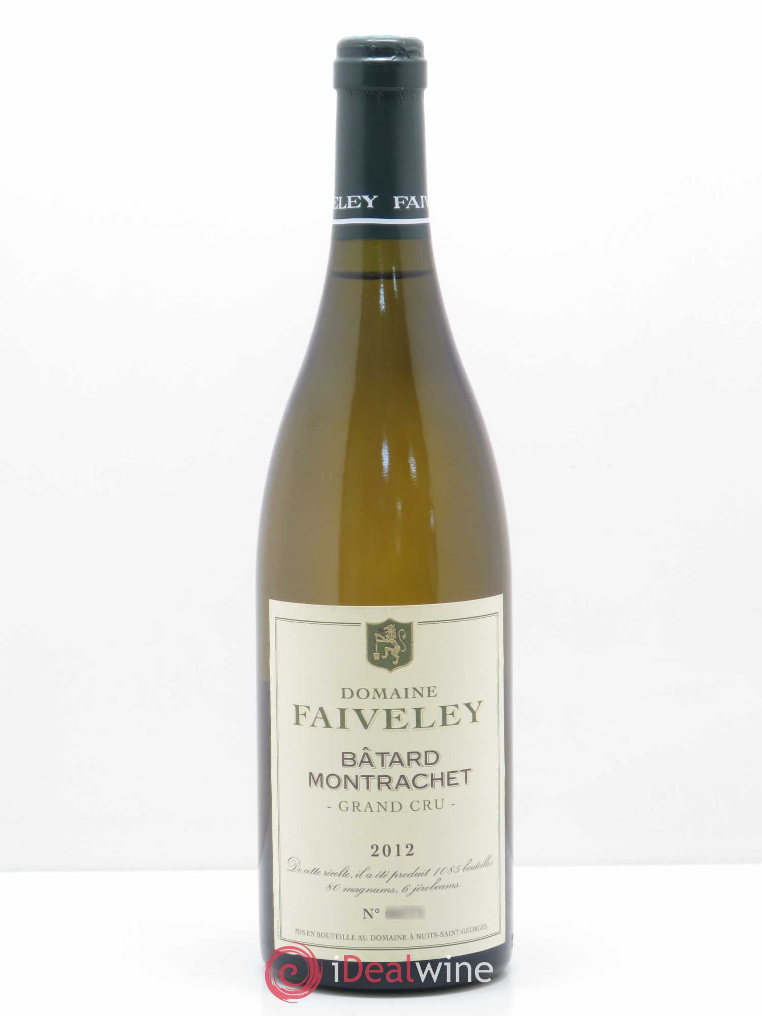 Bâtard-Montrachet Grand Cru Faiveley 2012 - Lot de 1 bouteille - 0