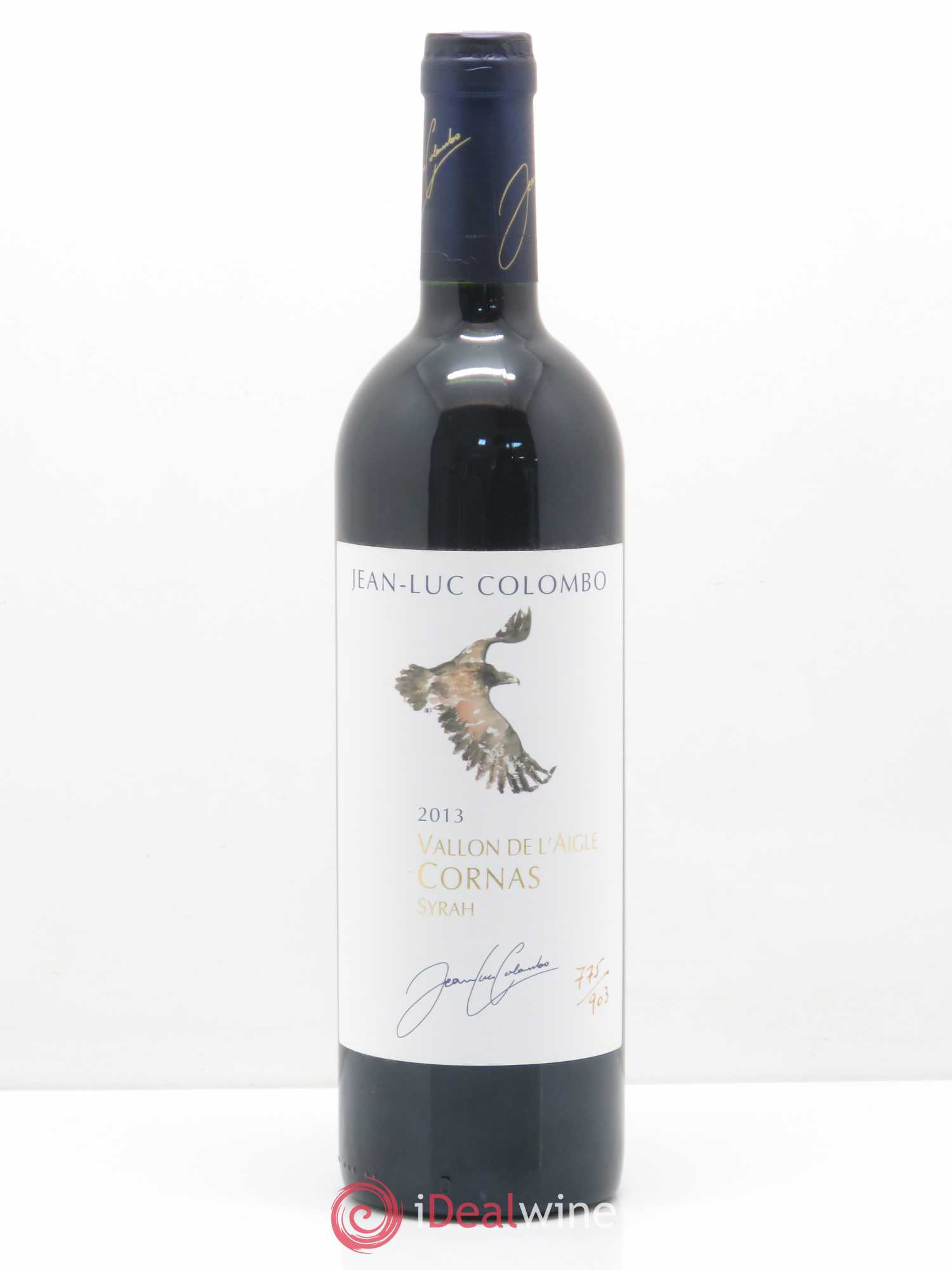 Cornas Vallon de l'Aigle Jean-Luc Colombo 2013 - Lot de 1 bouteille - 0