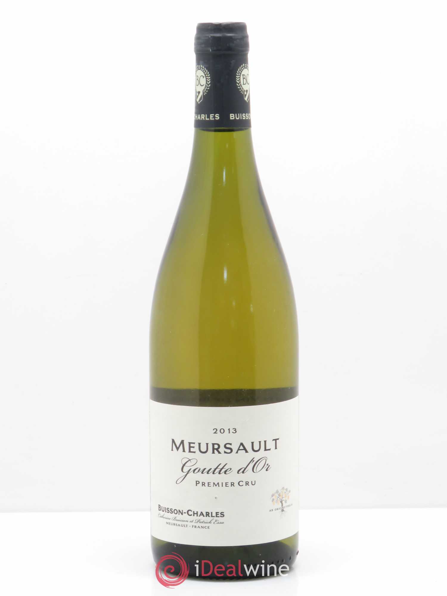 Meursault 1er Cru Goutte D'Or Buisson Charles 2013 - Posten von 1 Flasche - 0