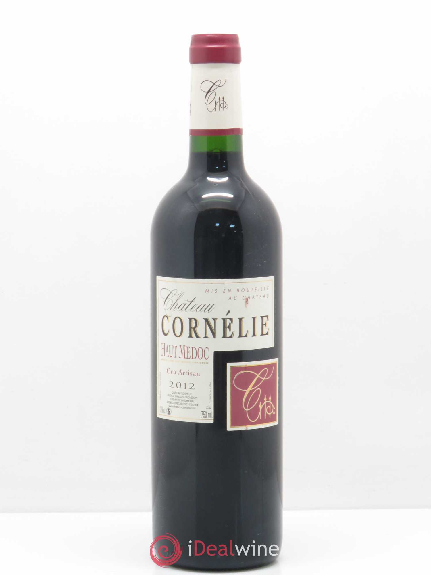 Bordeaux Haut Médoc Château Cornelie 2012 - Posten von 1 Flasche - 0