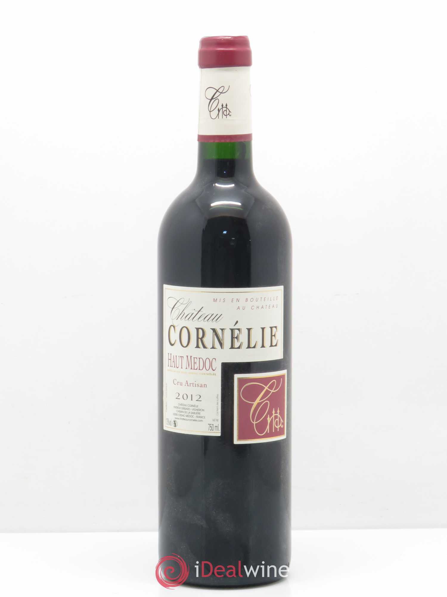 Bordeaux Haut Médoc Château Cornelie 2012 - Posten von 1 Flasche - 0