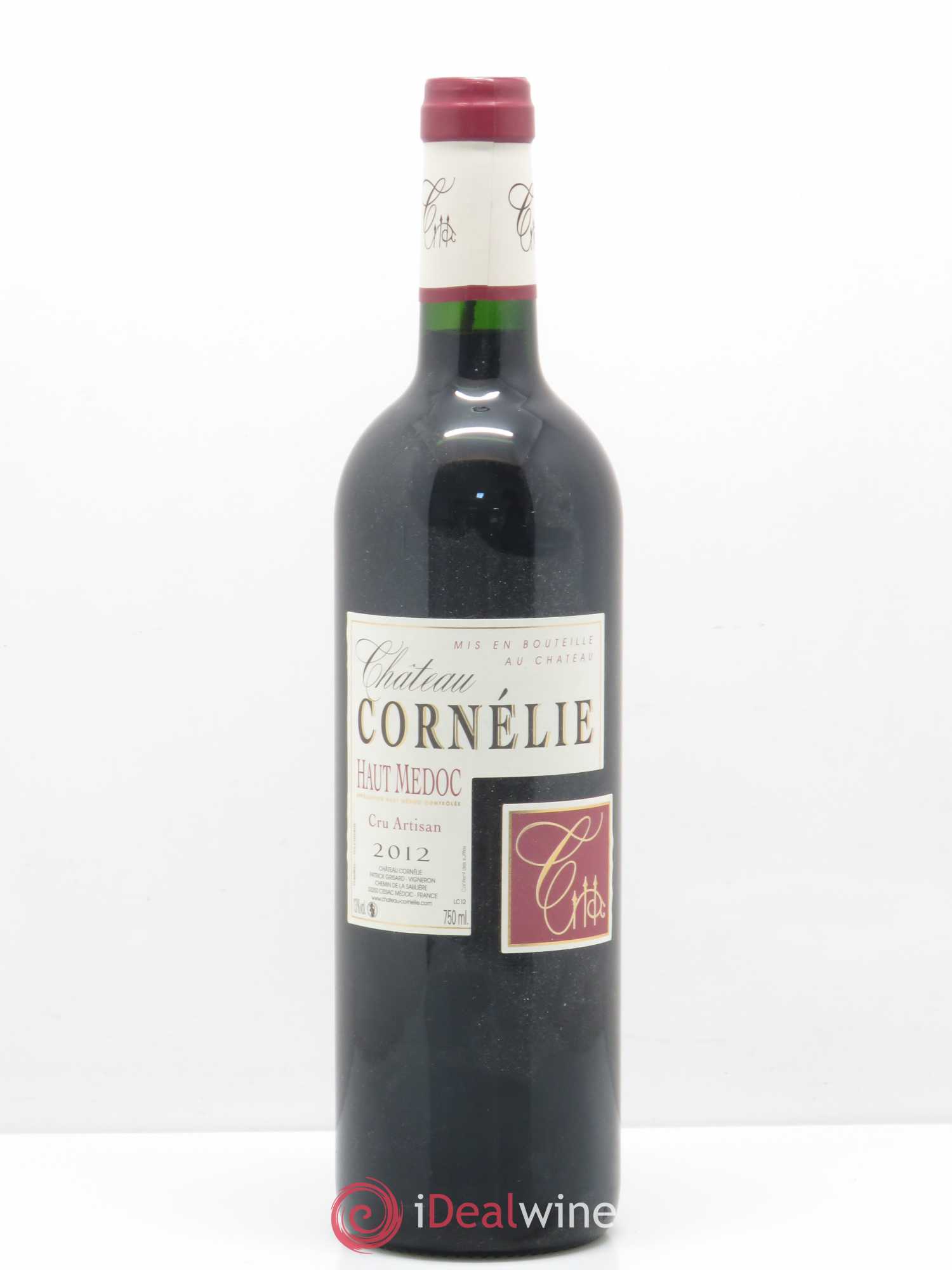 Bordeaux Haut Médoc Château Cornelie 2012 - Posten von 1 Flasche - 0
